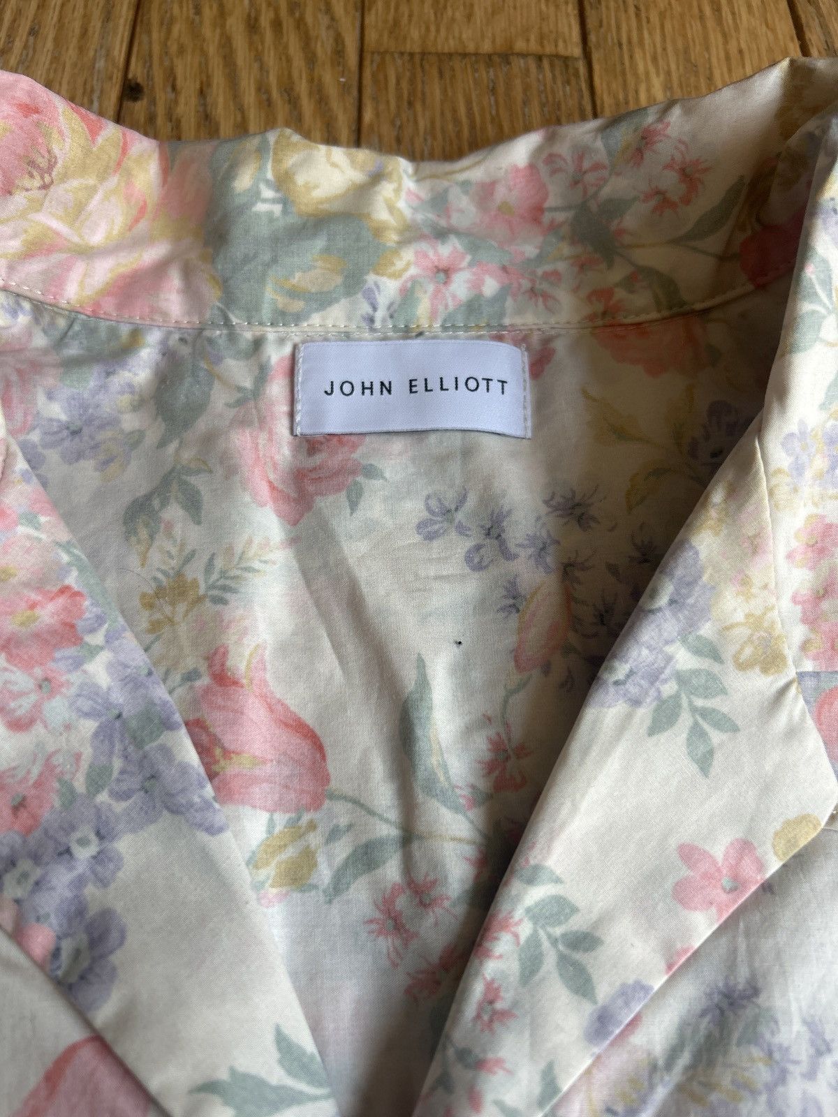 John Elliott John Elliot Floral button down shirt Size US L / EU 52-54 / 3 - 4 Thumbnail