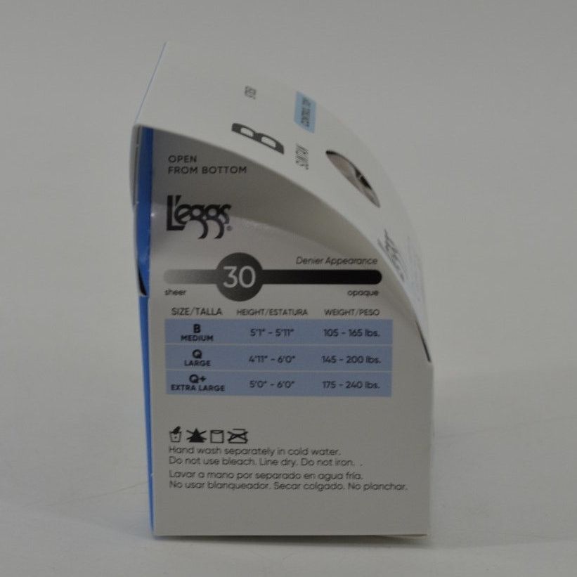 Other Leggs Suntan 4 Pack Size B Pairs 4 Control Top Sheer Energy Size ONE SIZE - 8 Thumbnail
