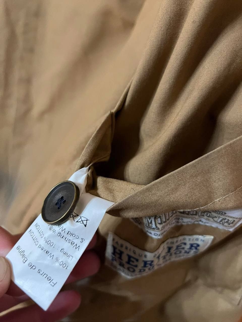 Other Fleurs De Bagne WAXED Vintage Work Wear Jacket Bomber wax Size US L / EU 52-54 / 3 - 12 Thumbnail