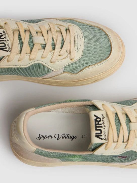 AUTRY o1lsvrm0425 Low Sneakers in Military/White Size US 13 / EU 46 - 6 Thumbnail