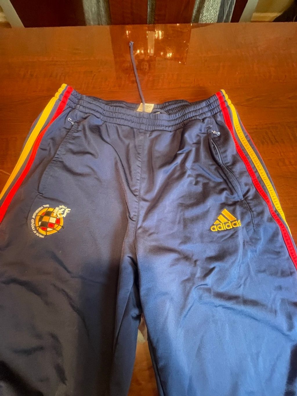 Adidas Adidas Spain RFEF National Team Soccer Track Suit Men's L Size US L / EU 52-54 / 3 - 7 Thumbnail