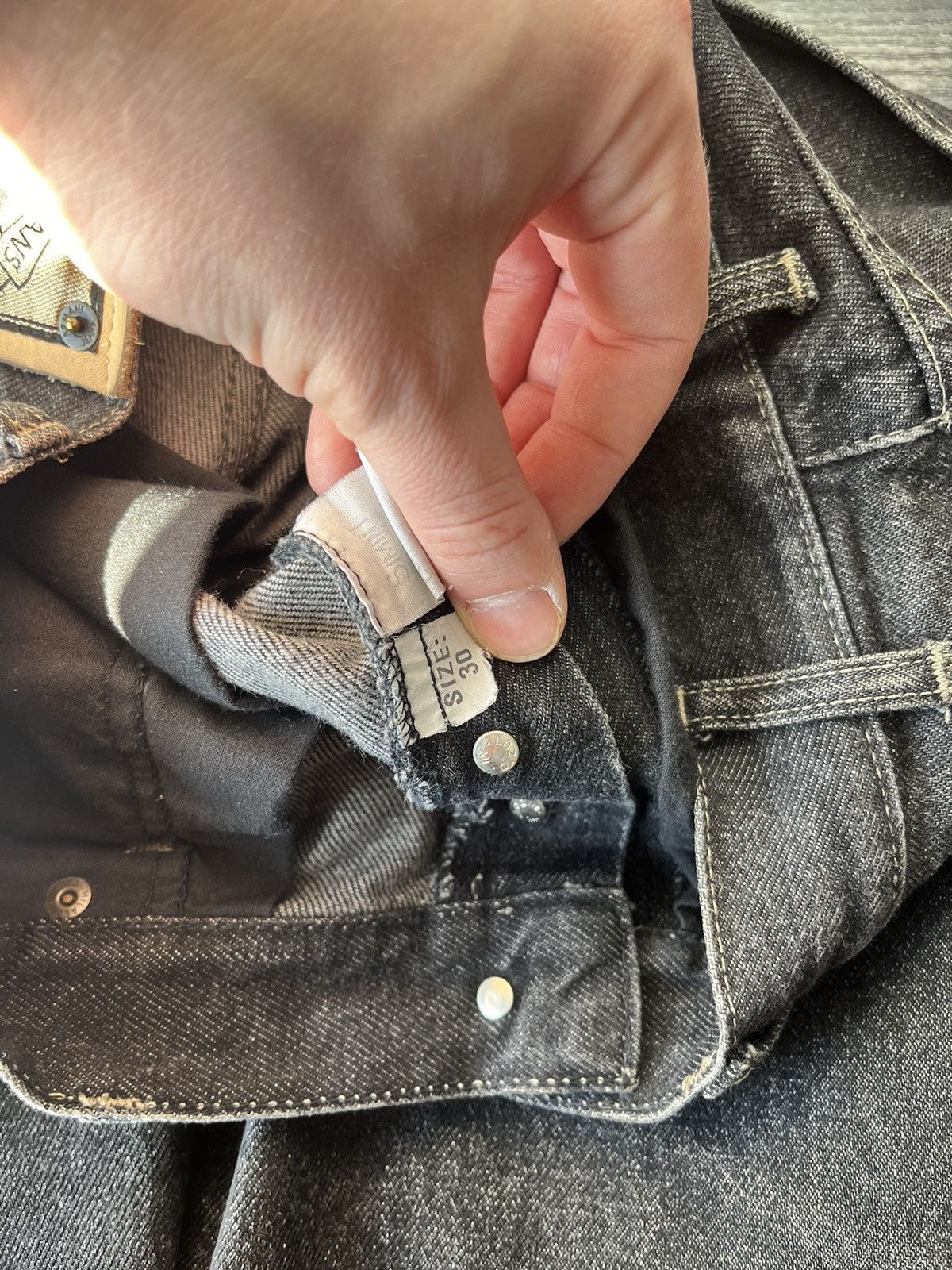Armani × Vintage Armani denim vintage Size US 30 / EU 46 - 18 Thumbnail