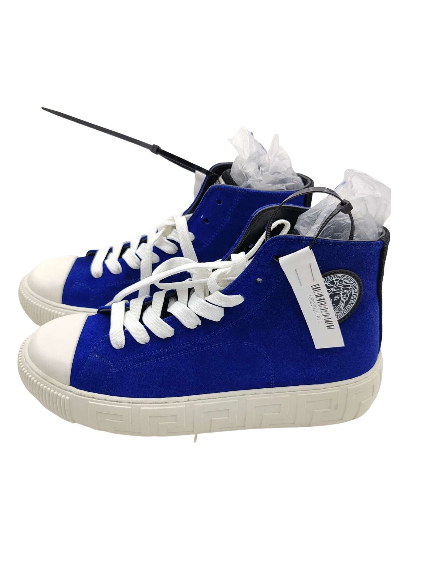 Versace Versace Medusa Greca High-Top Sneakers Size 7 Size US 7 / EU 40 - 1 Thumbnail