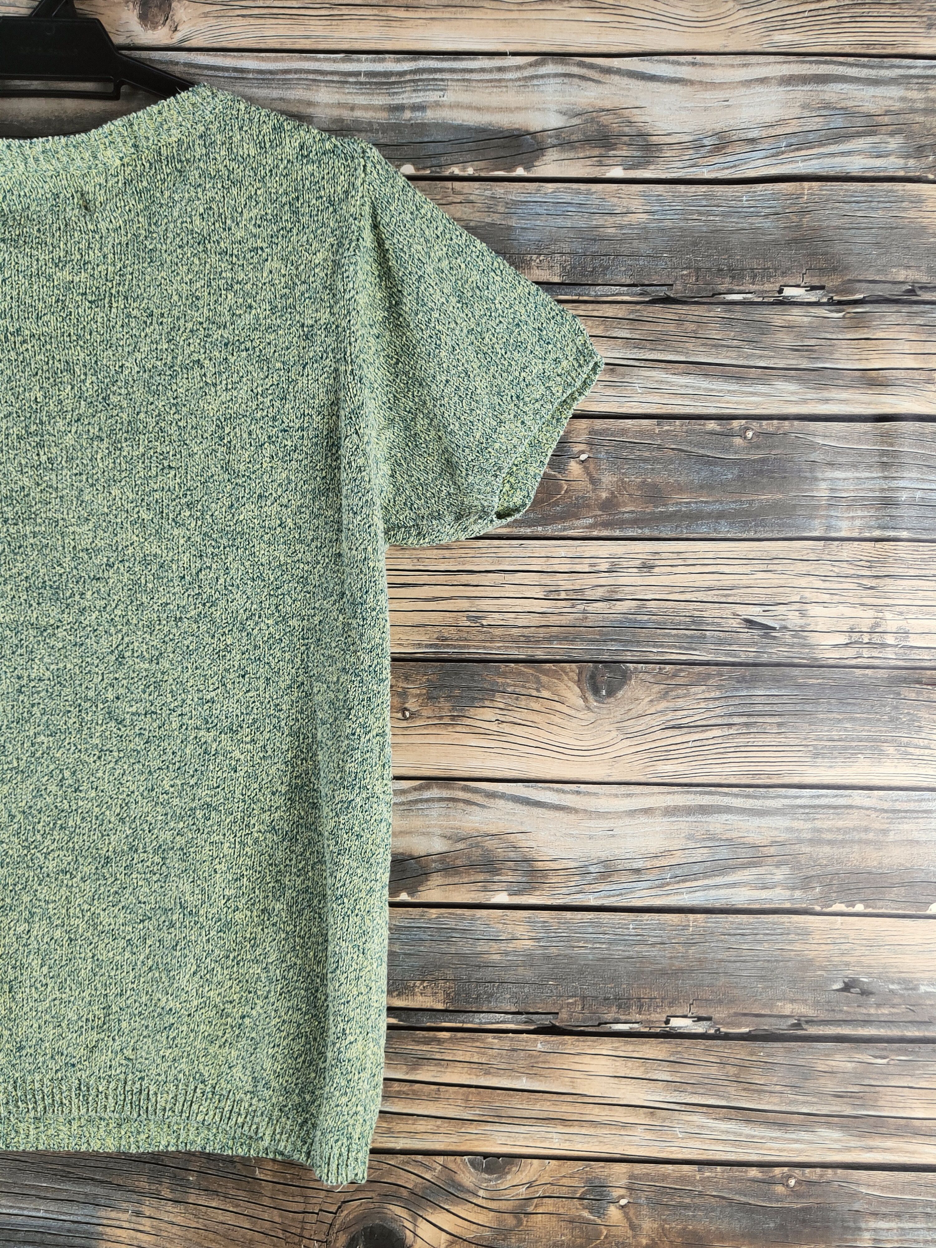 Junko Shimada DL Junko Shimada Green Knitwear japan vintage Tee #46-977 Size US S / EU 44-46 / 1 - 9 Thumbnail
