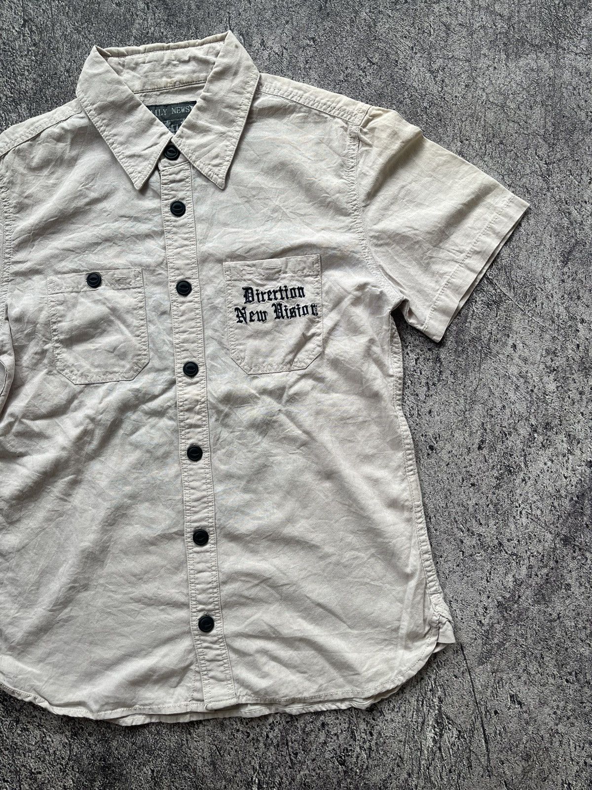 Japanese Brand Y2K Daily news ifsixwasnine shirt Size US M / EU 48-50 / 2 - 6 Thumbnail