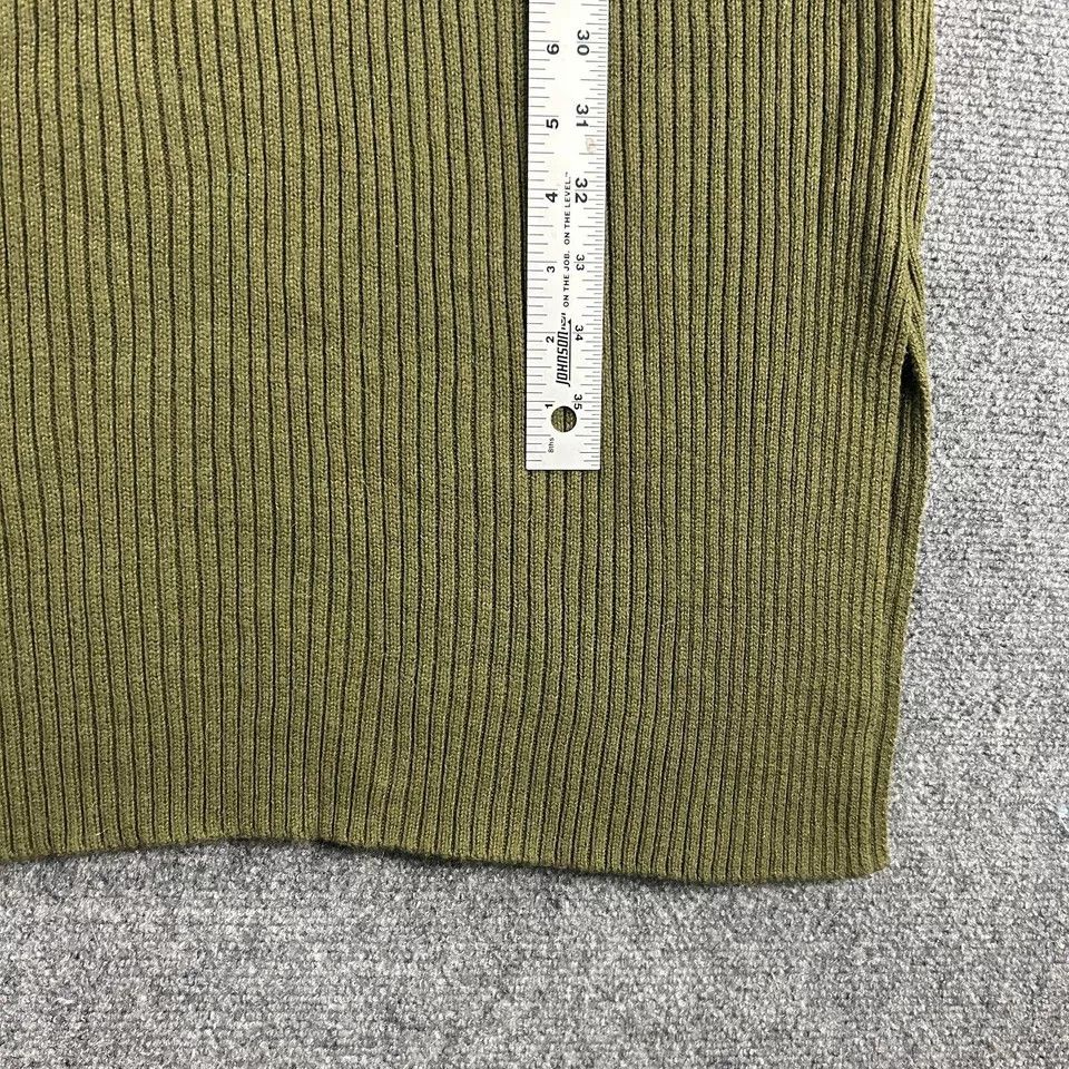 Madewell Madewell Dress Women Medium Green Sweater Knit Blouson Size M / US 6-8 / IT 42-44 - 4 Thumbnail