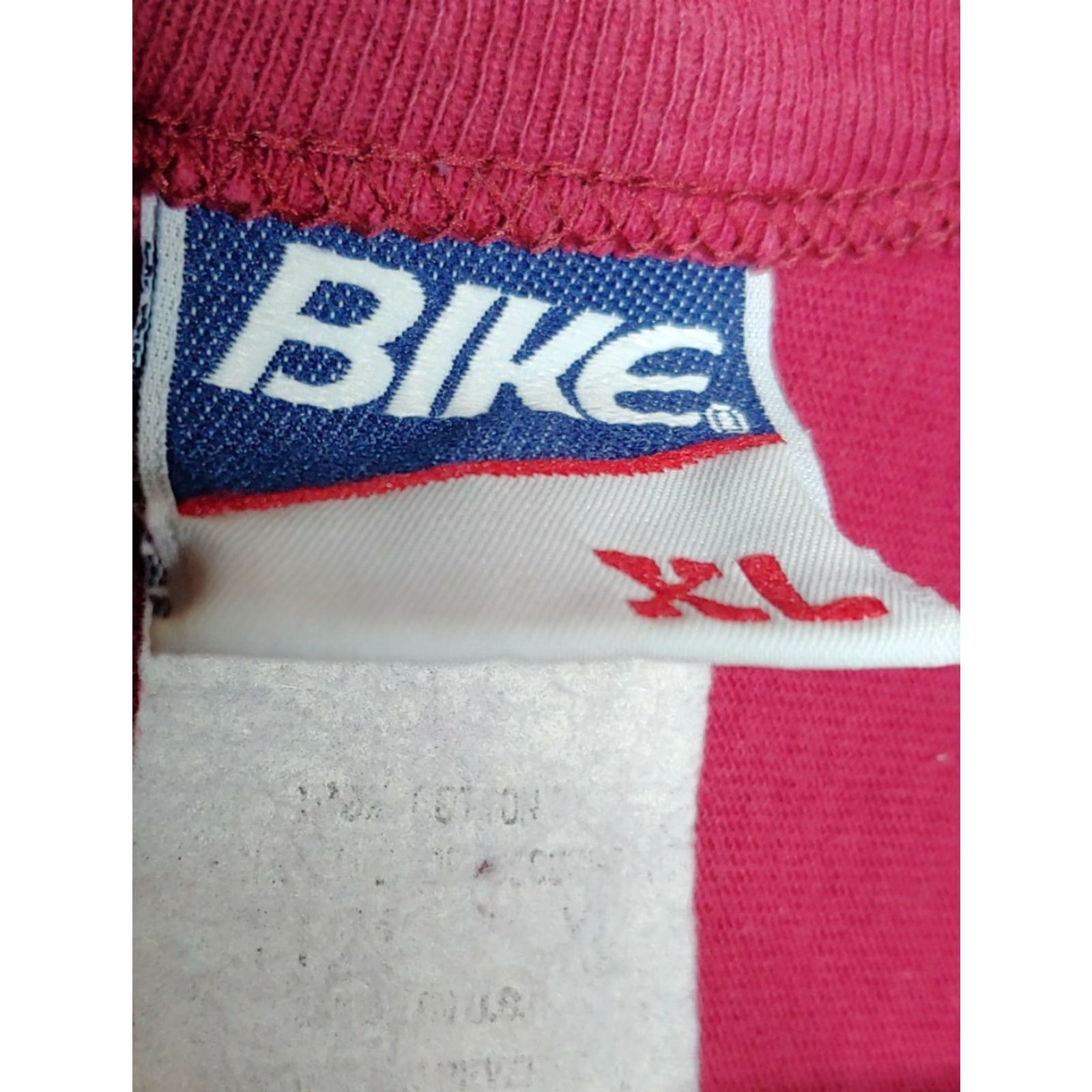 Vintage VINTAGE Bike Florida State University Seminoles Shirt XL Red Single Stitch V-Neck Mens Size US XL / EU 56 / 4 - 5 Thumbnail
