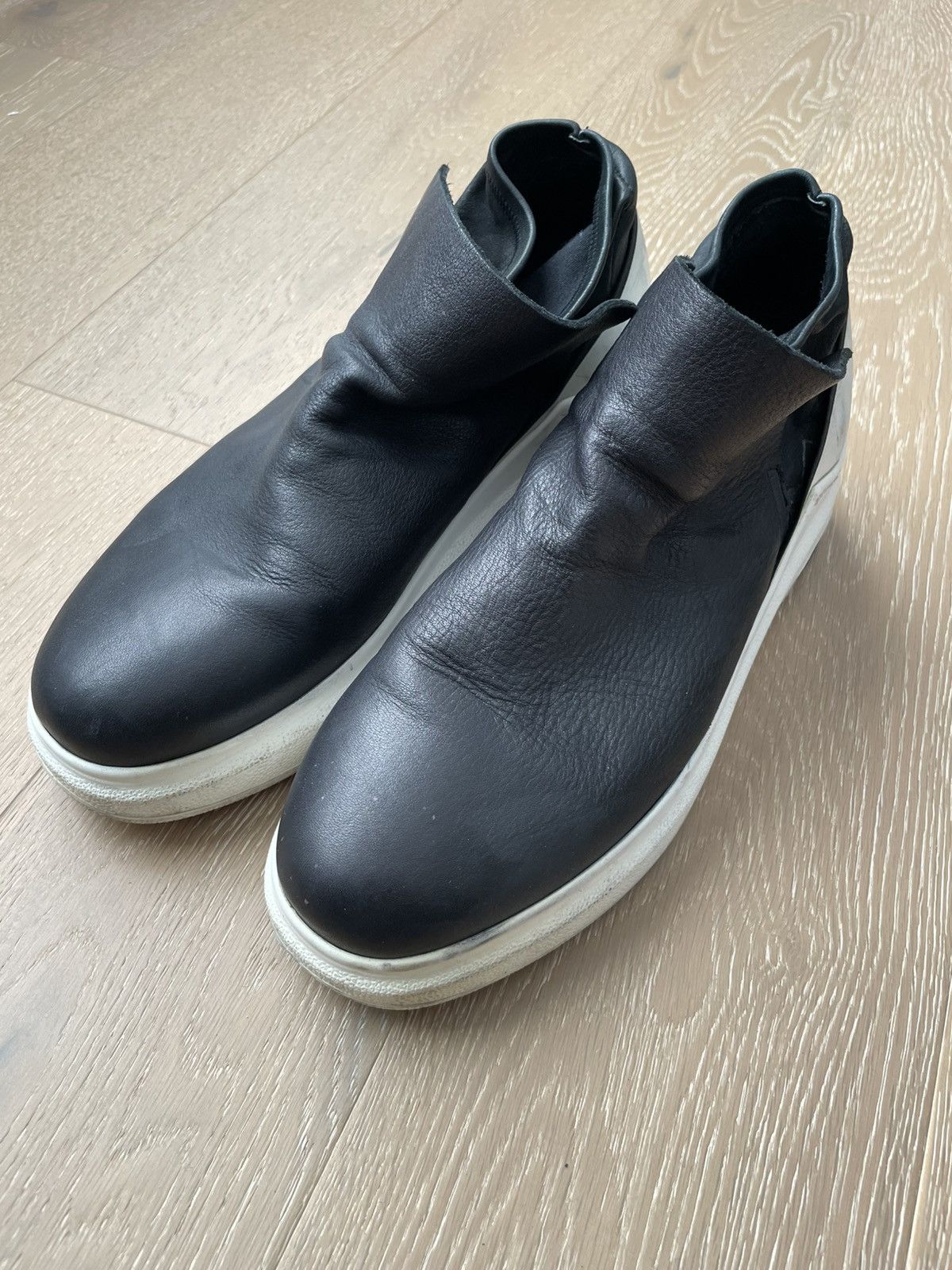 Cinzia Araia Cinzia Araia Black and White Ankle Boots 43 Size US 10 / EU 43 - 1 Thumbnail