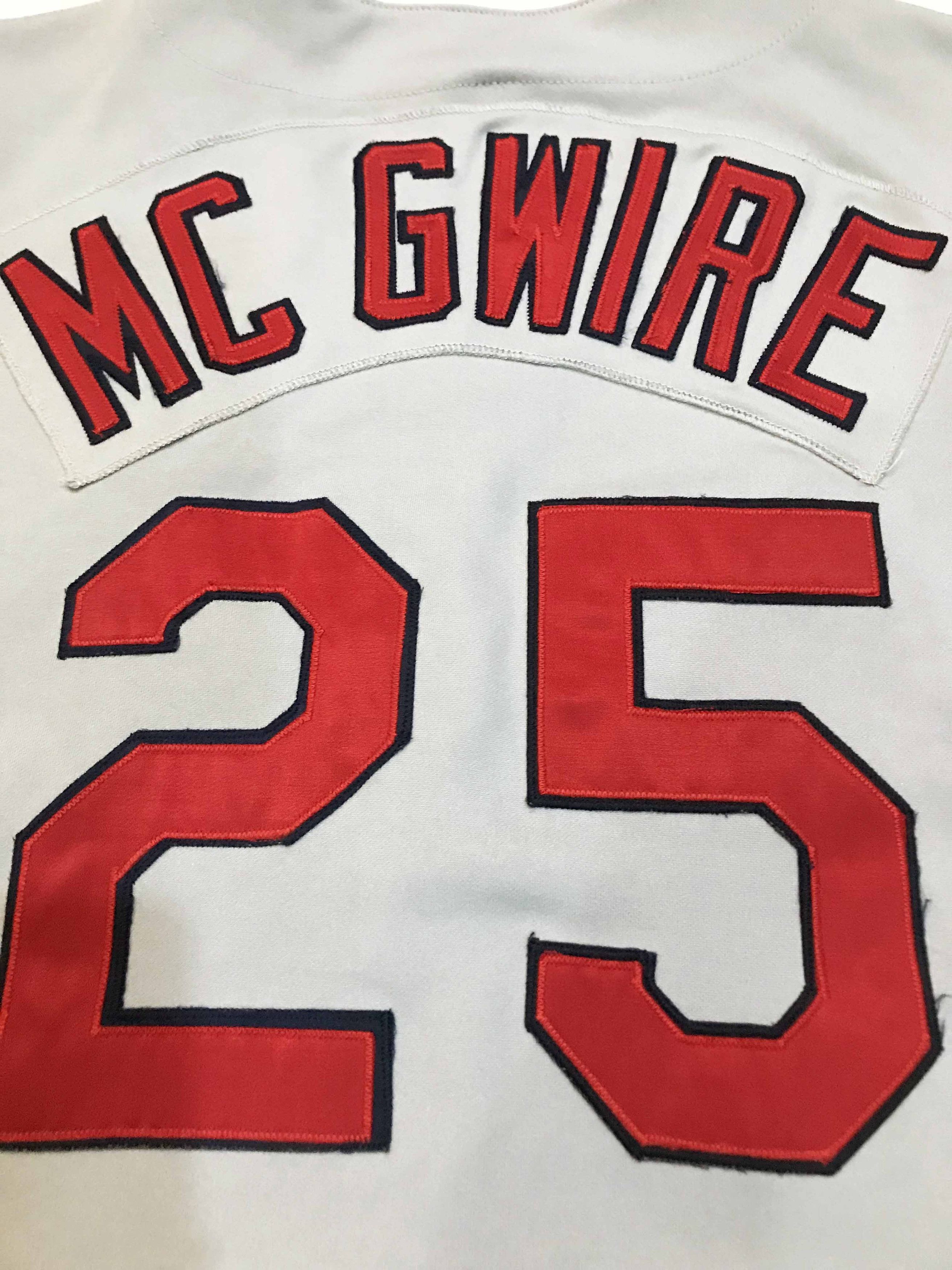 MLB × Russell Athletic × Vintage Russell Diamond MLB St. Louis Cardinals MCGWIRE #25 Jersey Size US XL / EU 56 / 4 - 5 Thumbnail