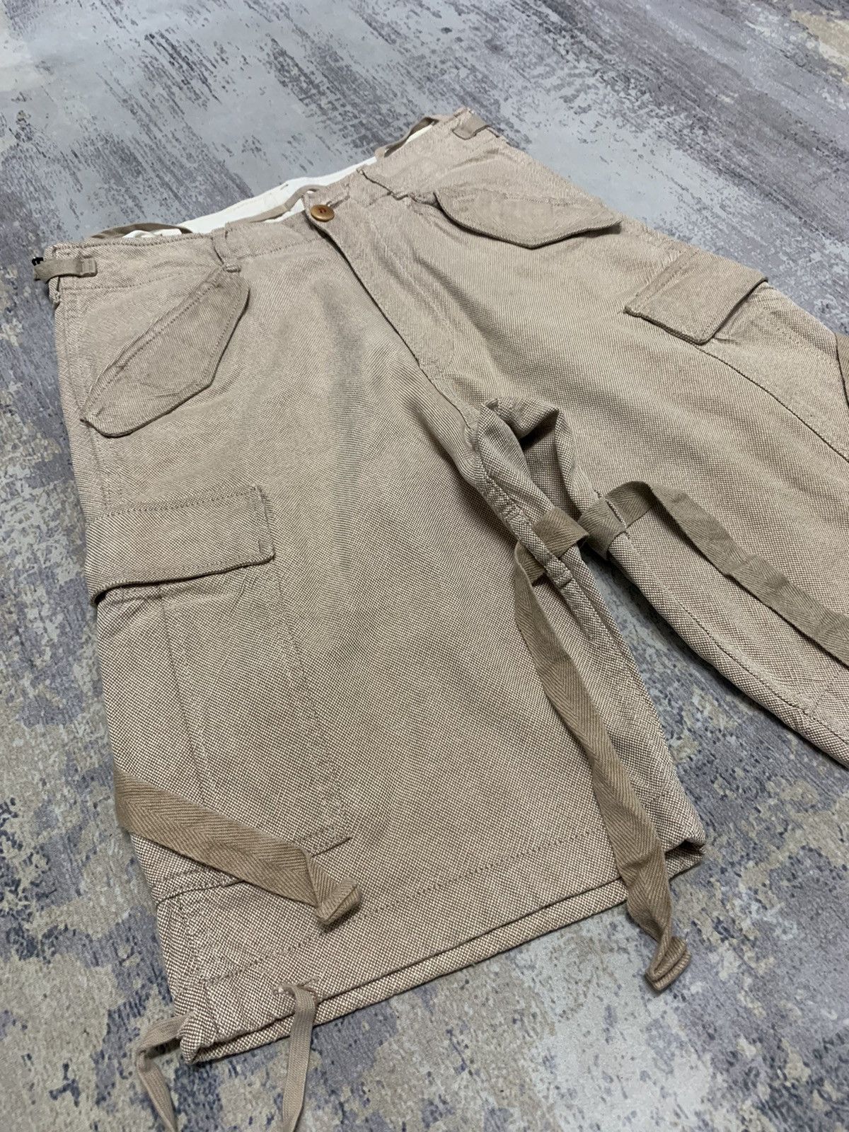 General Research 1997s General Research Bondage Cargo Shorts Size US 31 - 2 Thumbnail