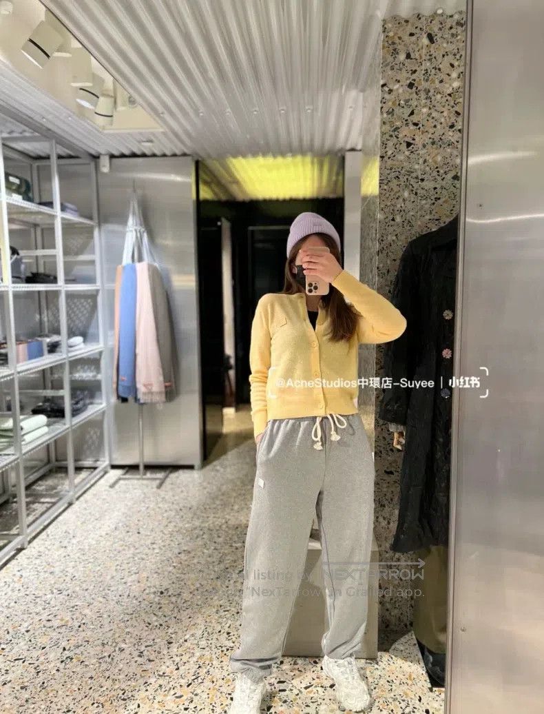 Acne Studios Acne Studios Smiling wool sweater knit cardigan jacket, ba Size M / US 6-8 / IT 42-44 - 9 Thumbnail