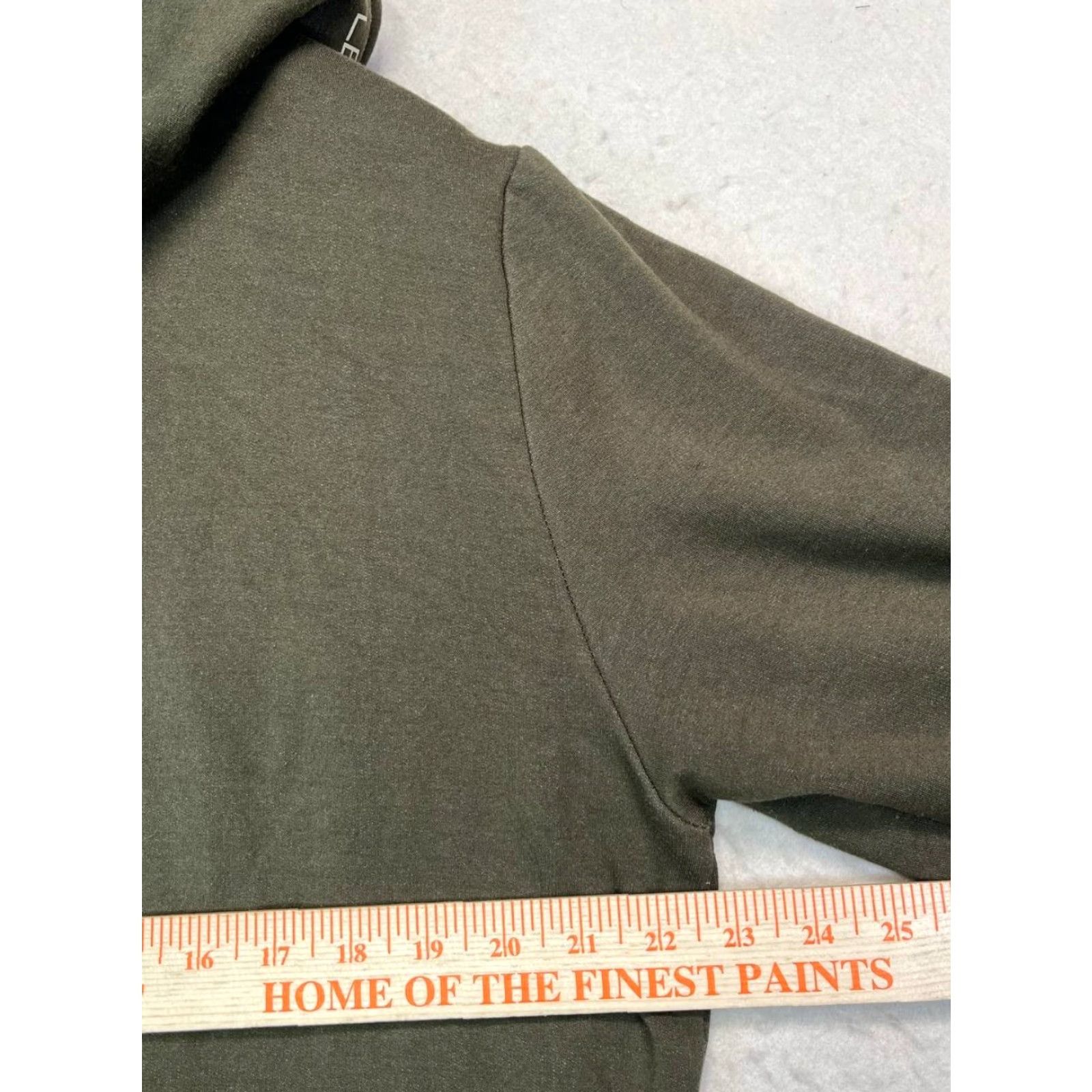 Vintage Hylete Hoodie Full Zip Olive Men XL Sweatshirt Jacket Hooded Pockets Stretch Brown Size US XL / EU 56 / 4 - 4 Thumbnail