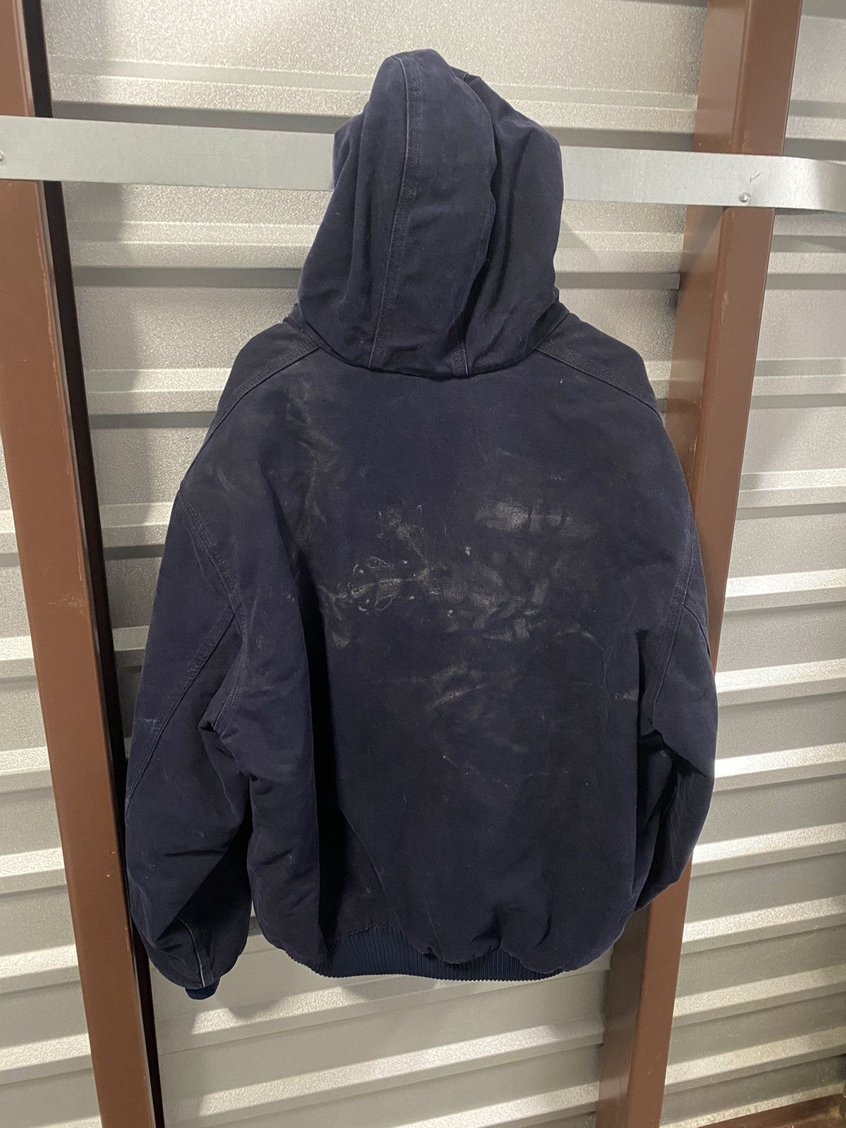 Carhartt × Vintage Carhartt Full Zip Hooded Canvas Jacket Size US XXL / EU 58 / 5 - 4 Thumbnail