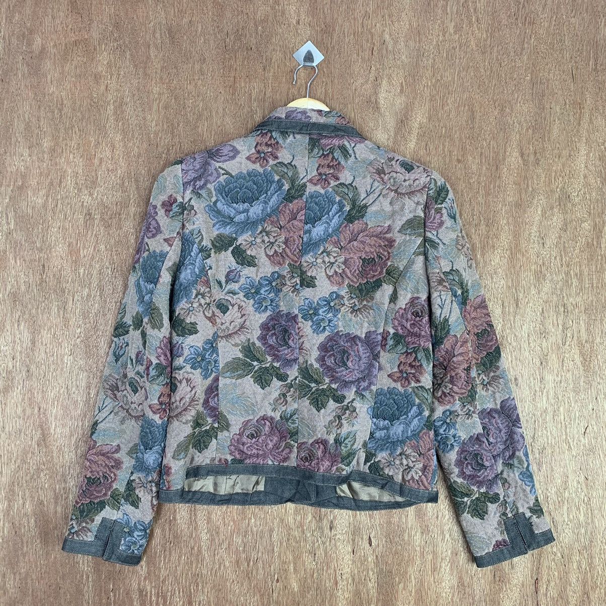 Japanese Brand × Vintage Toptopolo - Floral Vintage Jacket Size S / US 4 / IT 40 - 11 Thumbnail