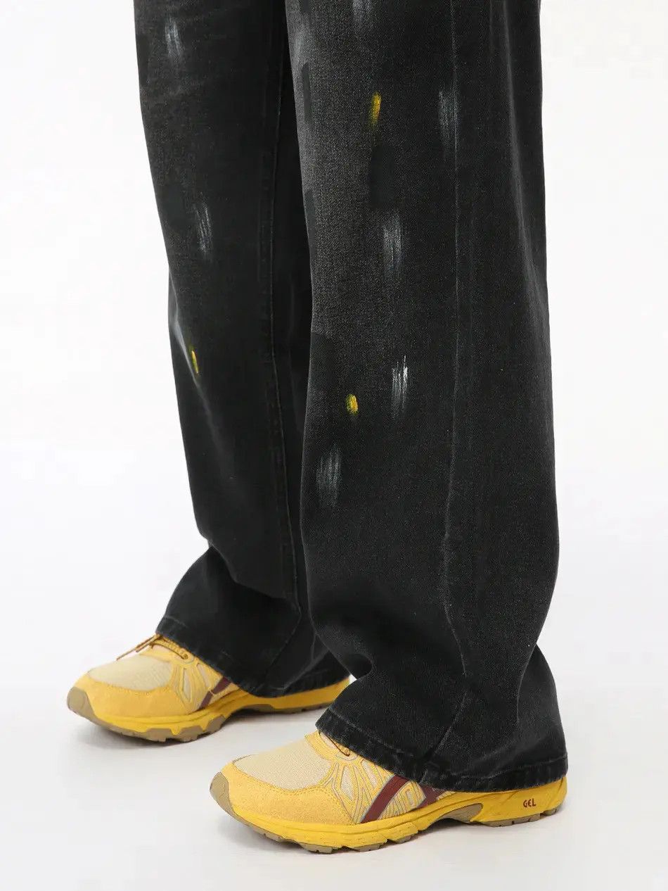 Japanese Brand Retro loose high street graffiti jeans Size US 32 / EU 48 - 3 Thumbnail