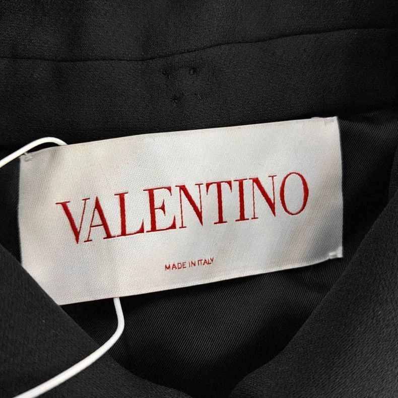 Valentino Valentino Black viscous cardigan with long sleeves Size XS / US 0-2 / IT 36-38 - 5 Thumbnail