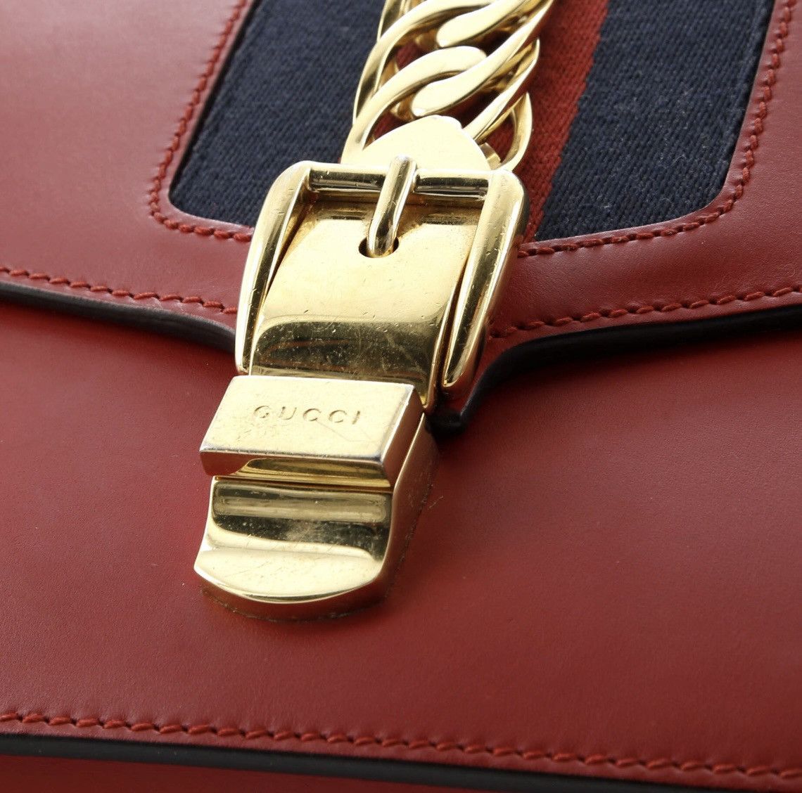 Gucci Guccie Sylvie Size ONE SIZE - 9 Thumbnail
