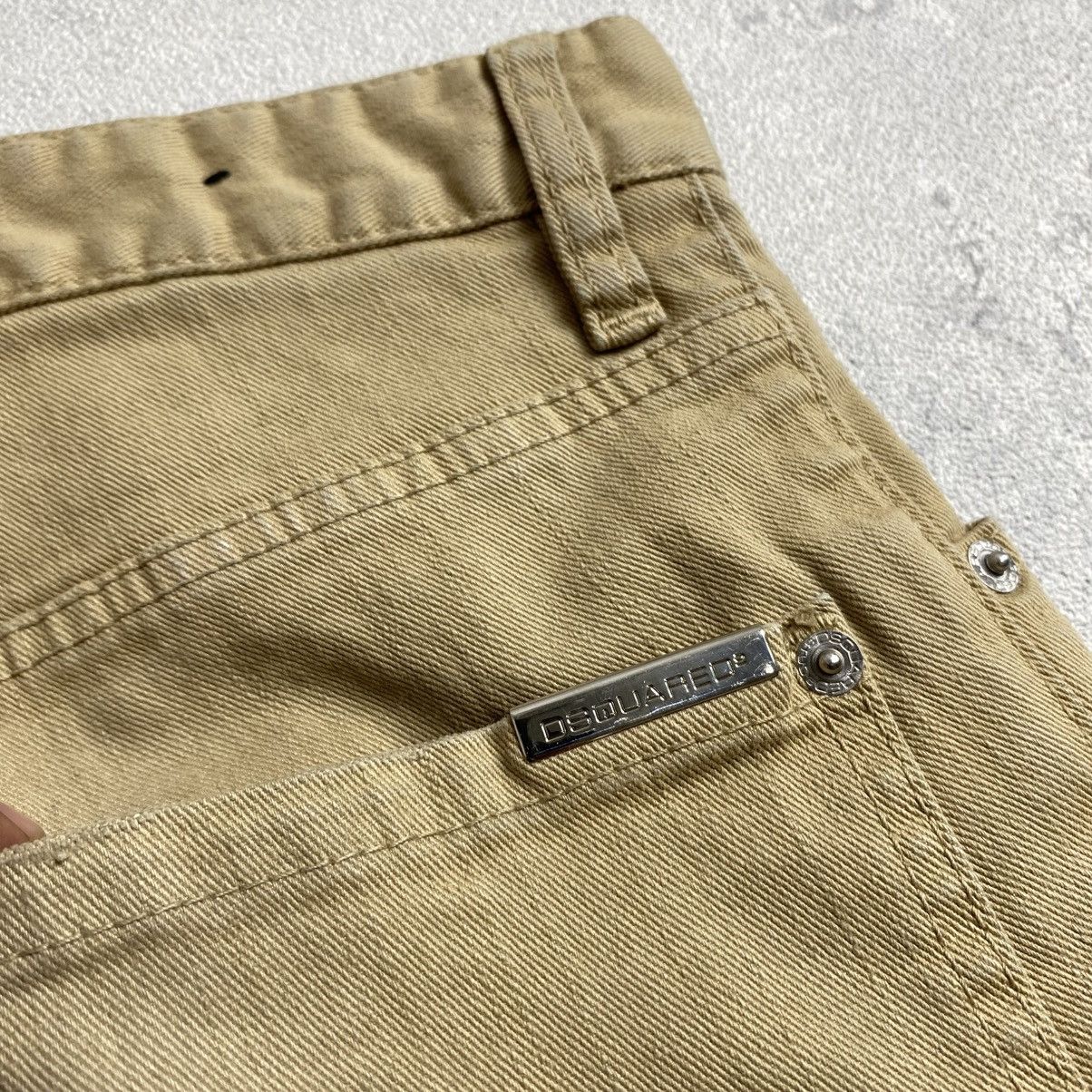 Dsquared2 Dsquared2 Khaki Solid Casual Pants Size US 30 / EU 46 - 11 Thumbnail