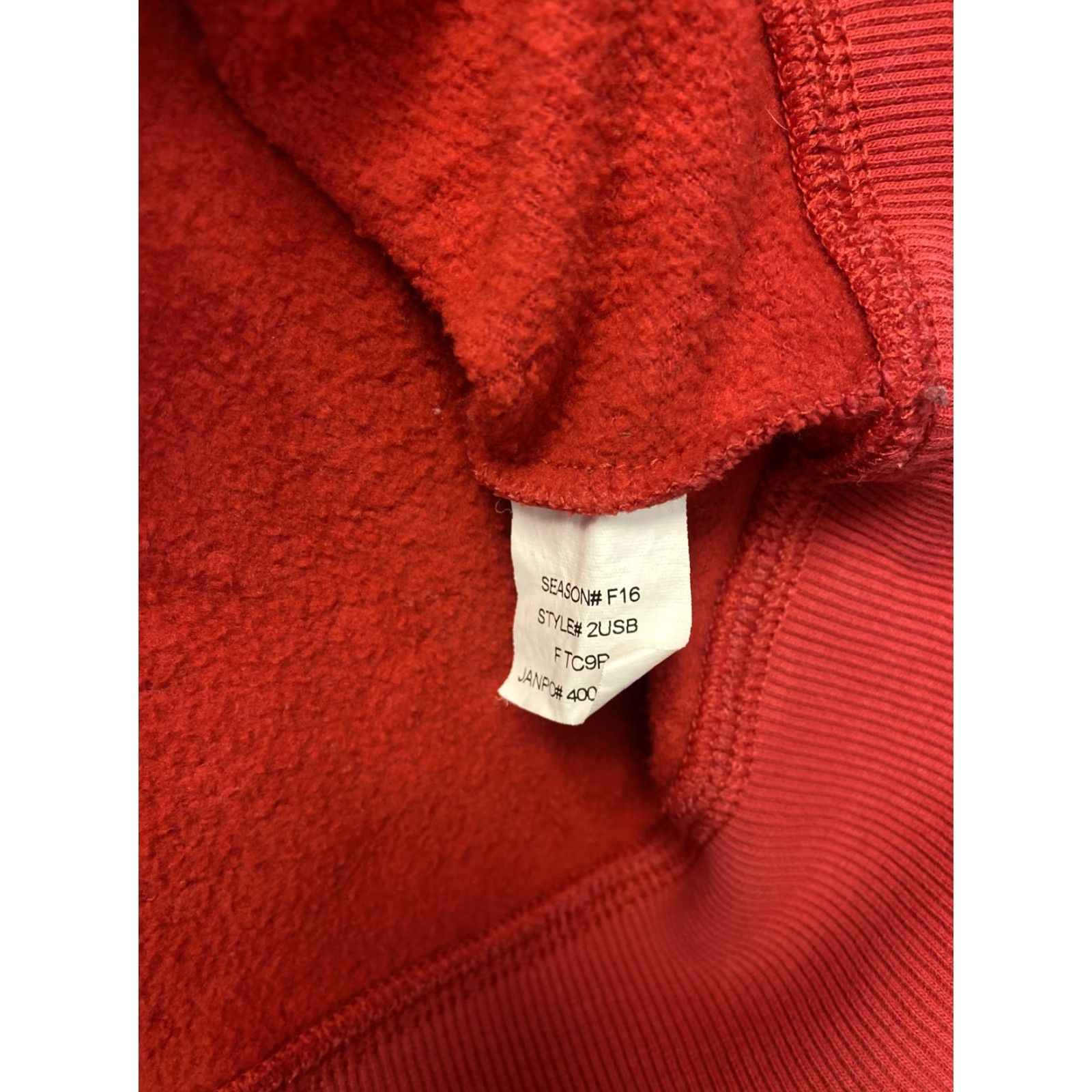 Vintage VINTAGE Jan Pro University Nebraska Huskers Hoodie Pullover Activewear Women’s Medium Red 11049 Size M / US 6-8 / IT 42-44 - 6 Thumbnail