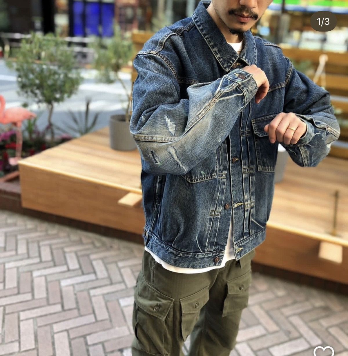 Visvim Visvim 21aw 101xx Jkt Dmgd-1006 D1006 Size US M / EU 48-50 / 2 - 2 Thumbnail