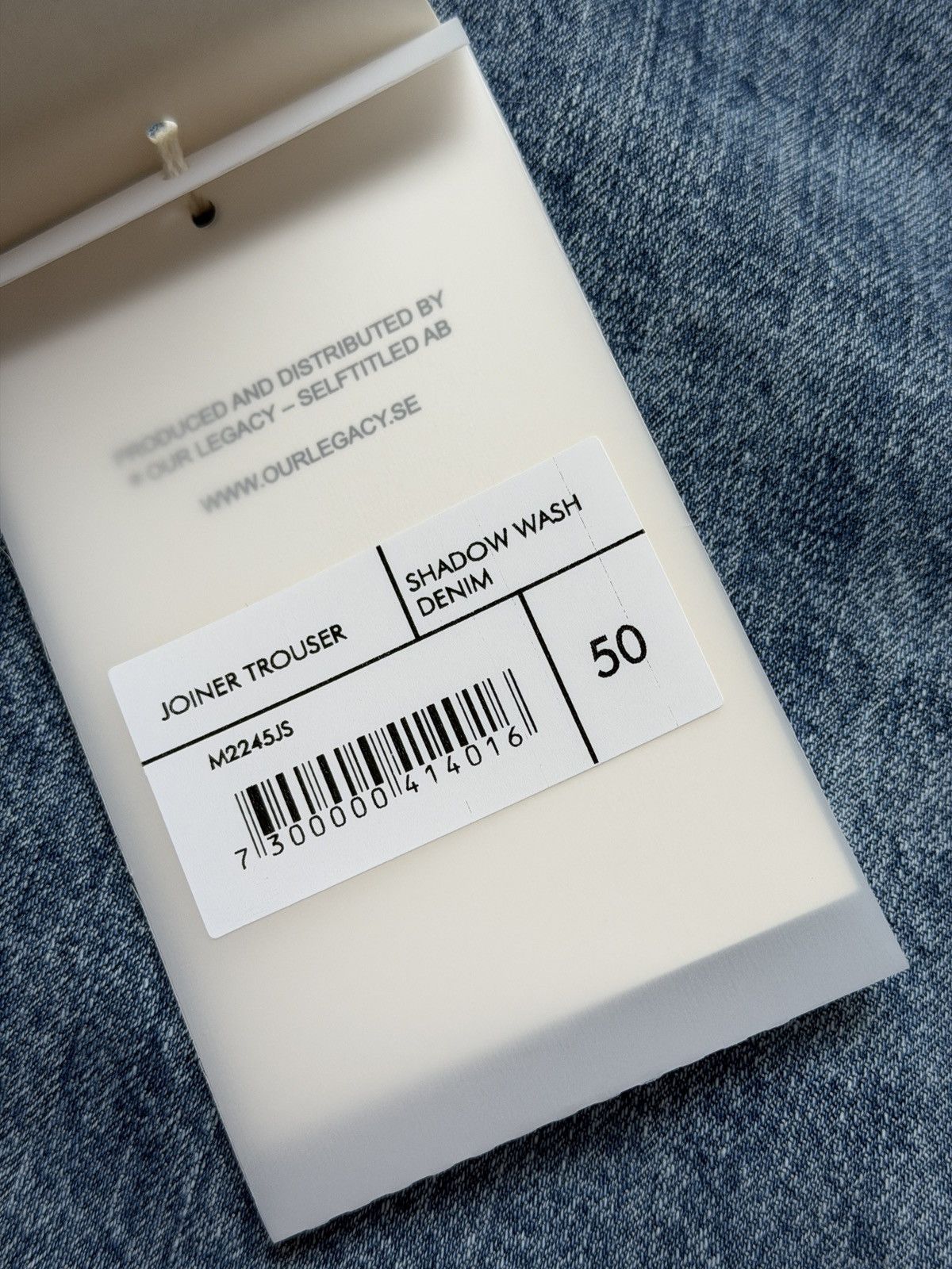 Our Legacy Our Legacy Joiner Trousers - Shadow Wash Denim Size US 36 / EU 52 - 5 Thumbnail
