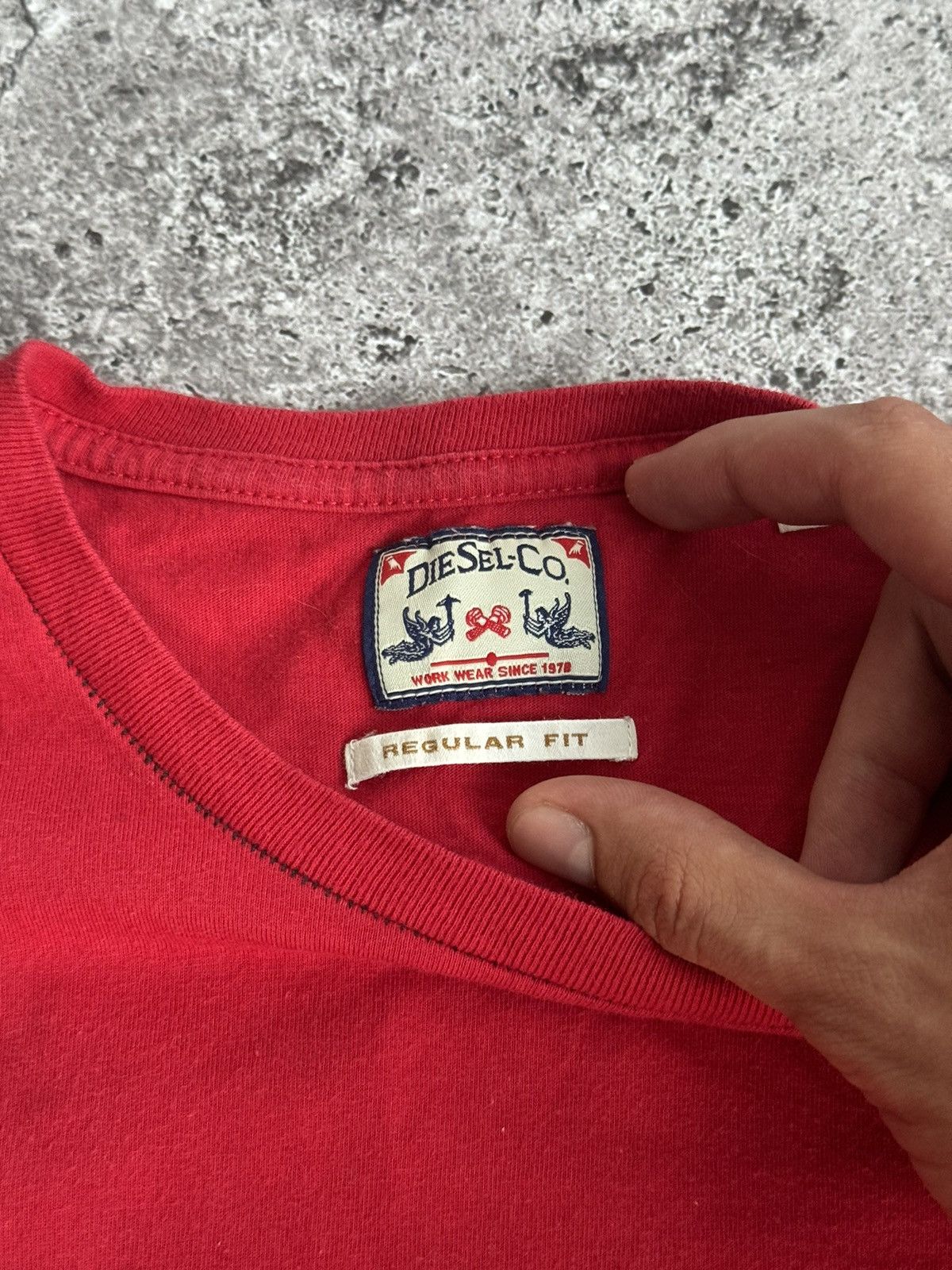 Diesel × Vintage Vintage diesel metal logo t-shirt Size US M / EU 48-50 / 2 - 8 Thumbnail