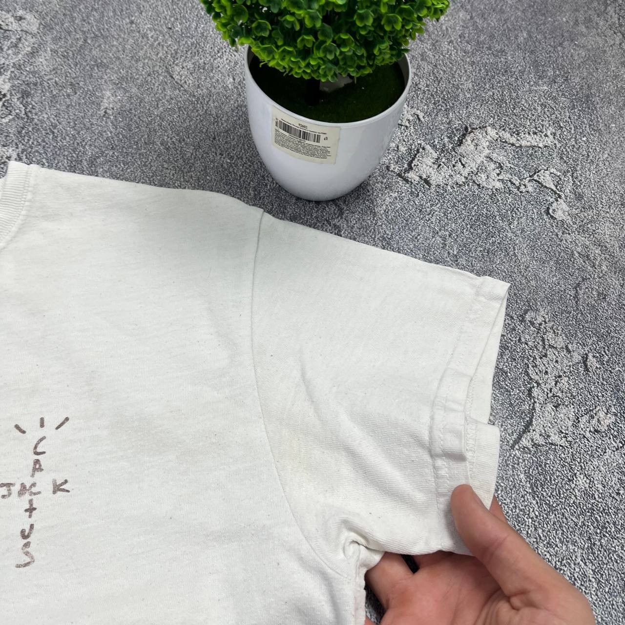 Travis Scott Vintage White Travis Scott Cactus Jack T-Shirt Size M Size US M / EU 48-50 / 2 - 4 Thumbnail