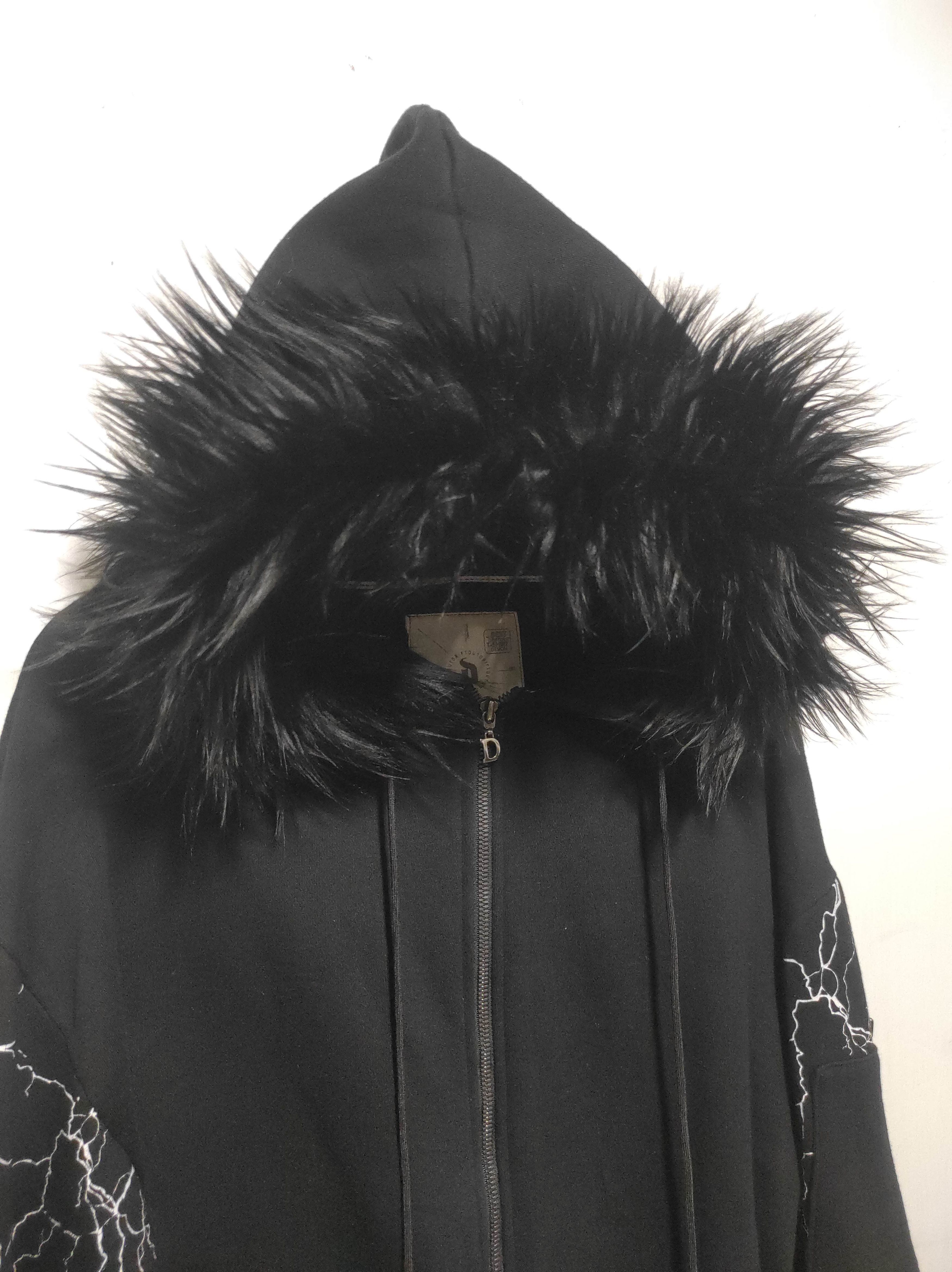 Hysteric Glamour Drift Out lightning zip Fur Hoodie IfSixWasNine LGB style Size US XL / EU 56 / 4 - 3 Thumbnail