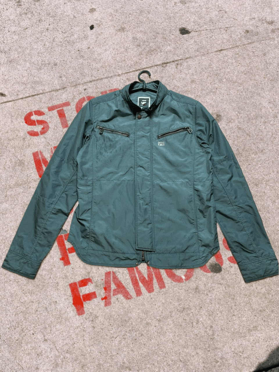G-Star G-STAR RAW Bomber Jacket Overshirt Mens Size US M / EU 48-50 / 2 - 1 Thumbnail
