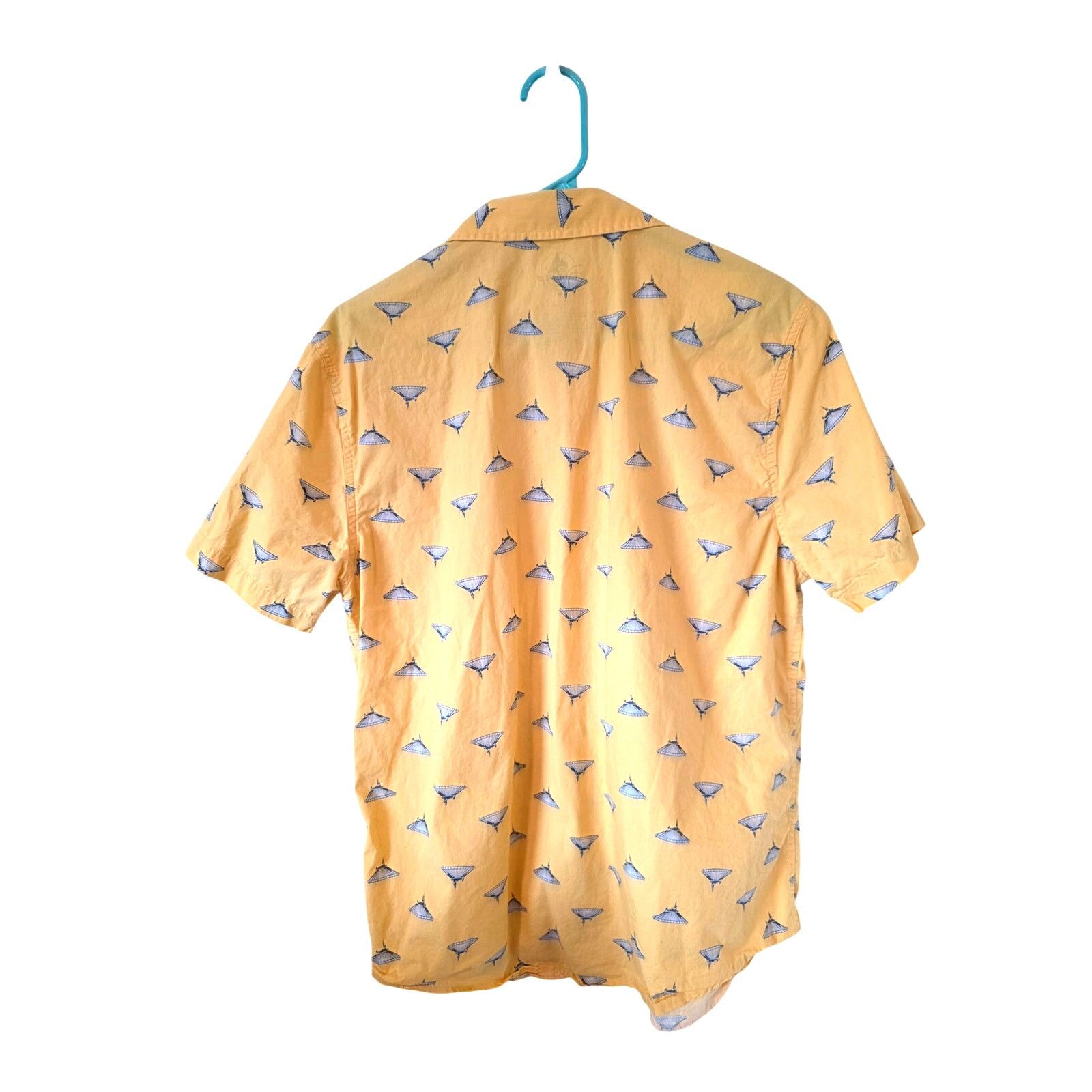 Disney Disney Parks Space Mountain Mens Button Up Shirt Medium Size US M / EU 48-50 / 2 - 3 Thumbnail