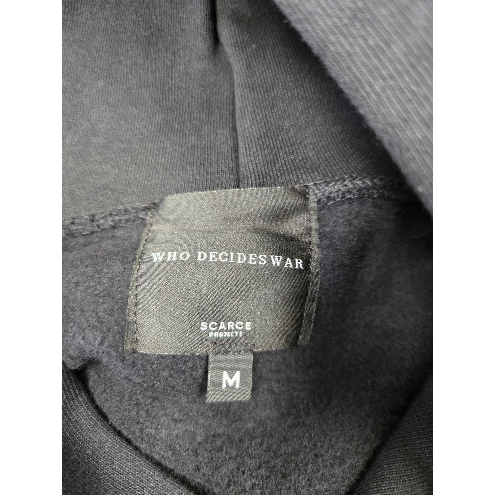 Who Decides War Who Decides War 'WDW' Stained Glass Black Hoodie Sz Med New Size US M / EU 48-50 / 2 - 3 Thumbnail
