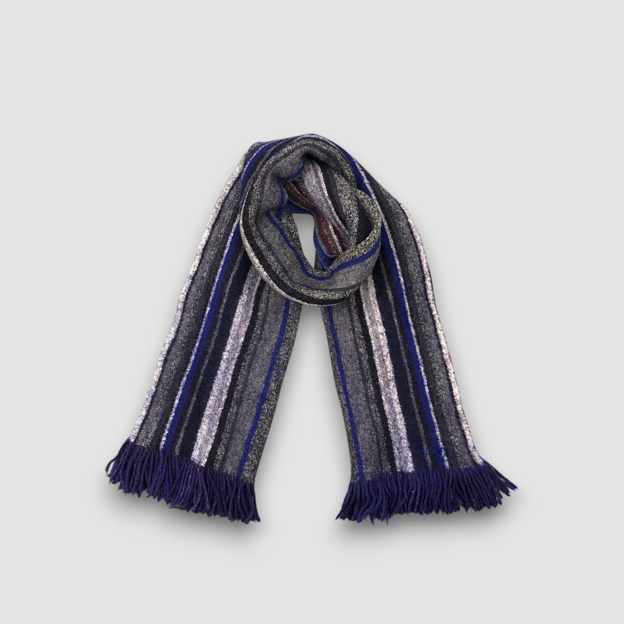 Paul Smith Vintage Paul Smith Scarf Muffler Warmer Wool Neck Scarves Size ONE SIZE - 2 Thumbnail