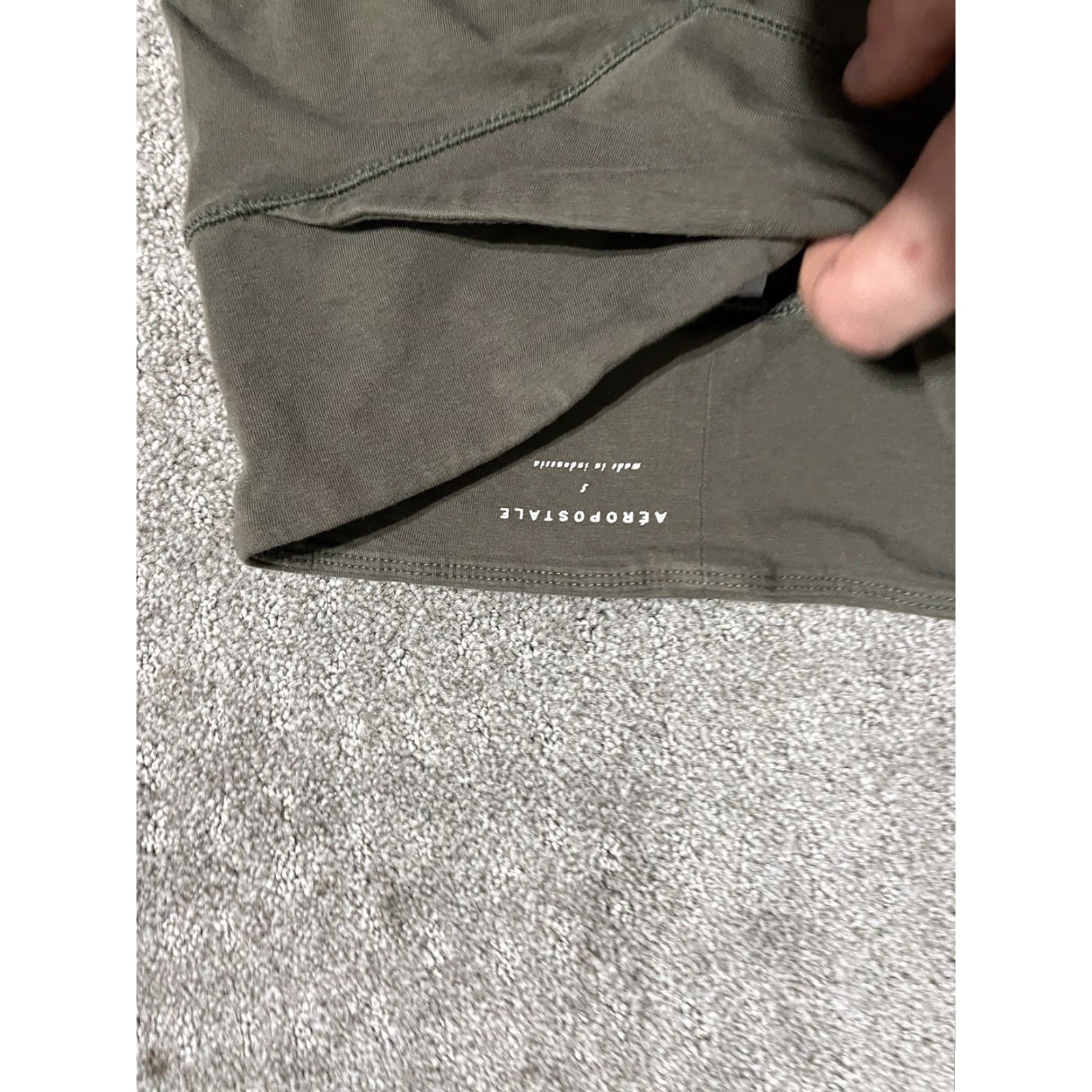 Vintage Aéropostale Green Leggings Women’s Size Small EUC Size 28" / US 6 / IT 42 - 5 Thumbnail