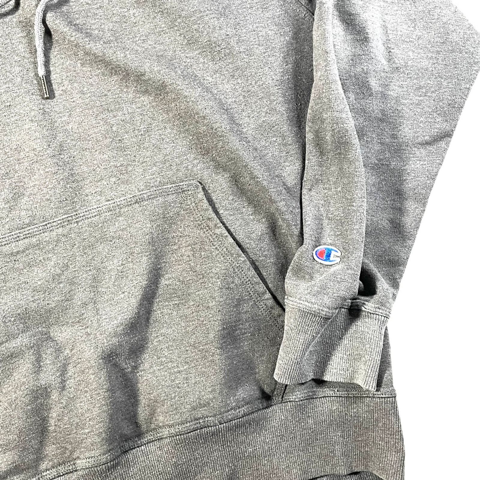 Champion 2000’s Champion Small Logo Pullover Hoodie Gray XL Size US XL / EU 56 / 4 - 7 Thumbnail