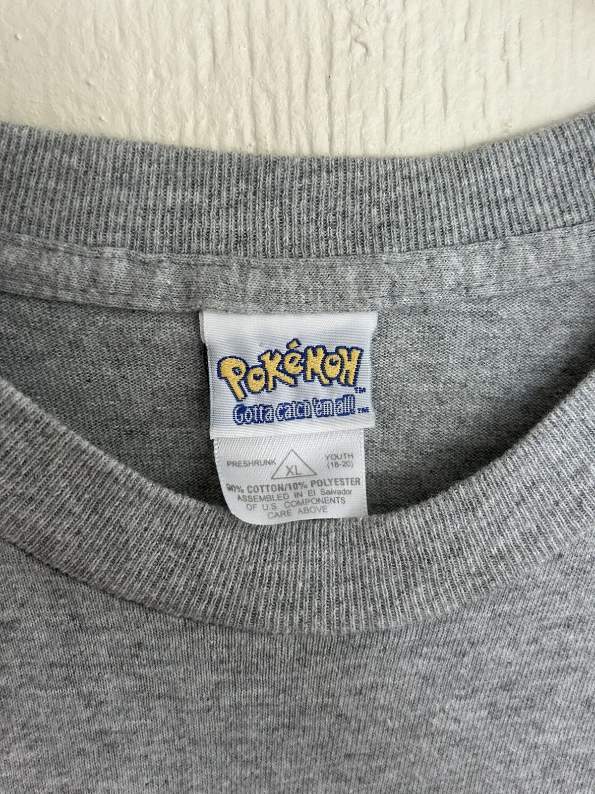 Pokemon Vintage Pokémon Ash Official Trainer Graphic Longsleeve Size US M / EU 48-50 / 2 - 4 Thumbnail