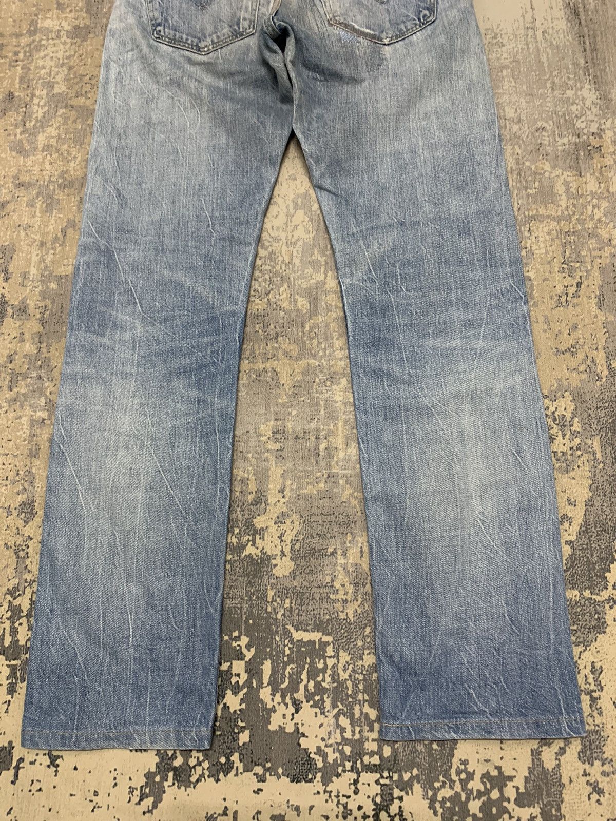 Levi's Vintage Levis 501 Red Line Selvedge Denim Jean 29x30.5 Size US 29 - 14 Thumbnail
