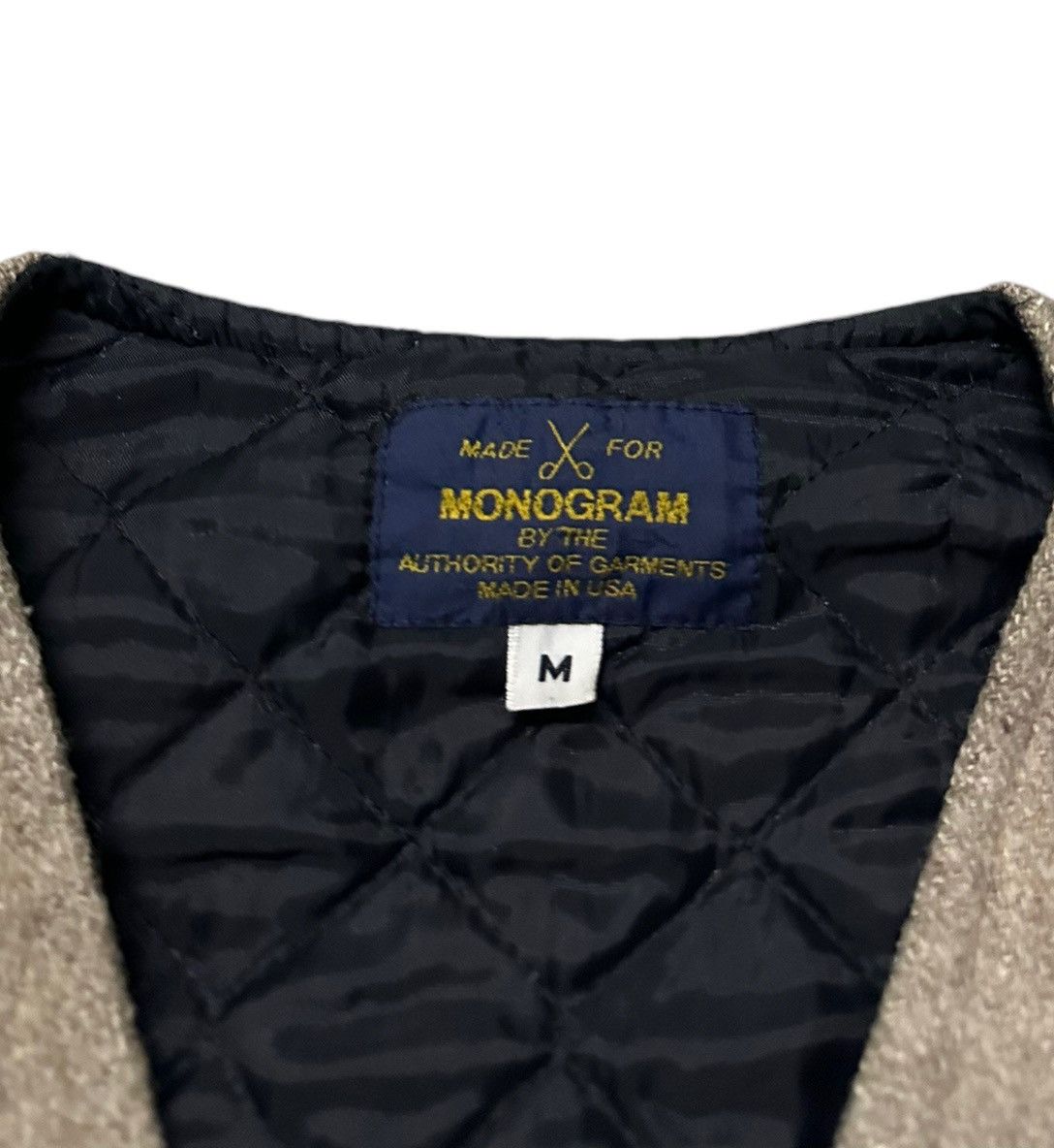 Vintage Monogram vest streetwear Size US M / EU 48-50 / 2 - 2 Thumbnail