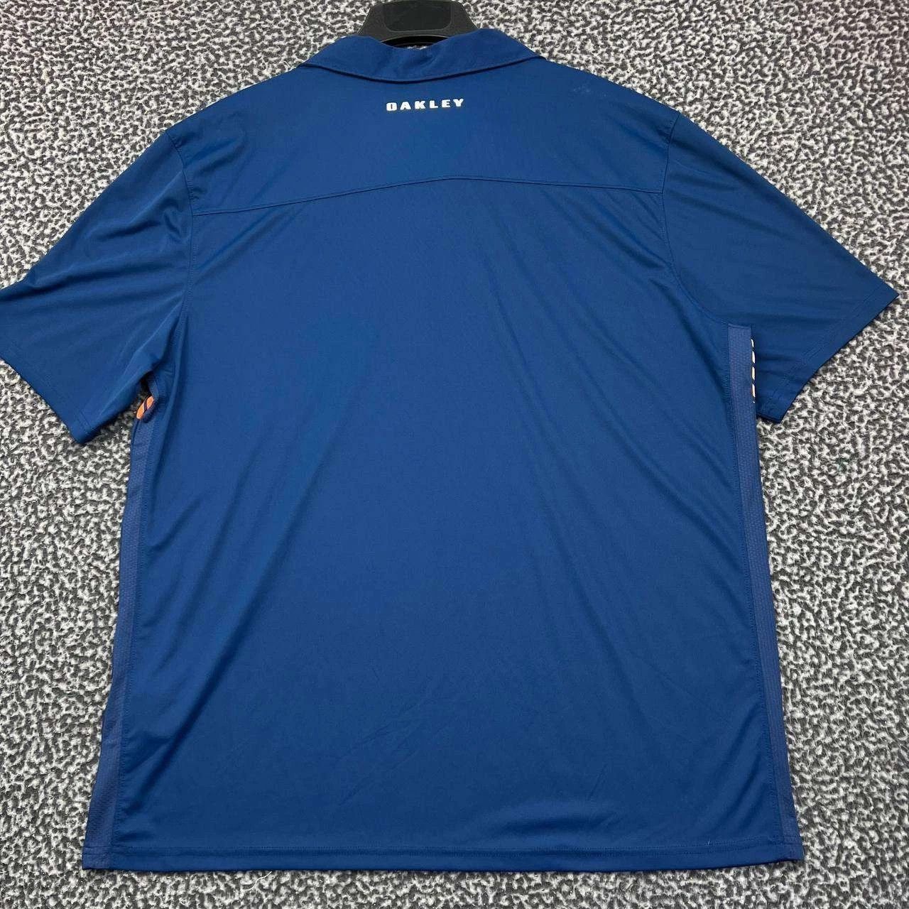 Oakley Oakley Golf Polo Shirt Men Blue Performance Collared 2XL Size US XXL / EU 58 / 5 - 2 Thumbnail
