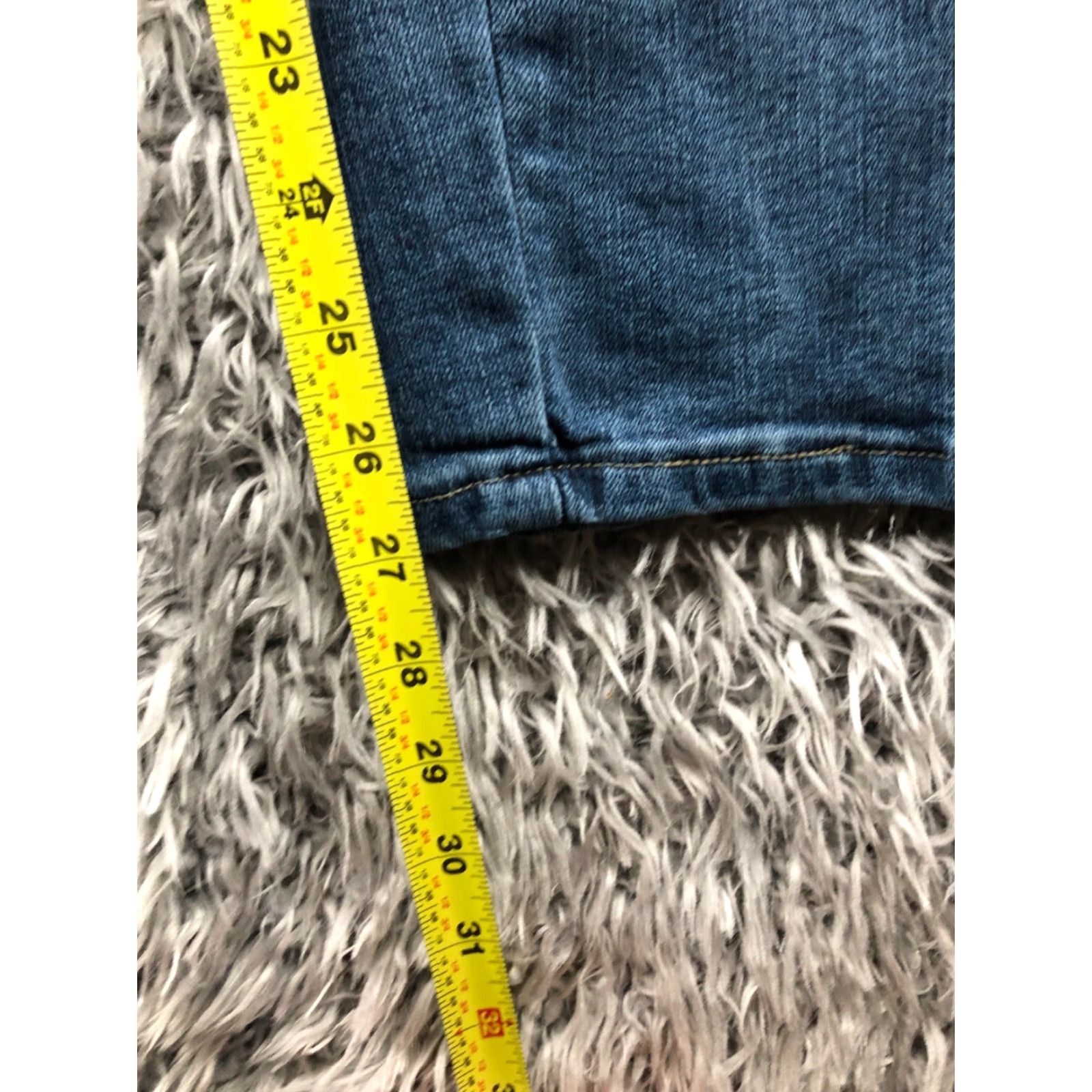 Lee Lee Jeans Relaxed Straight Womens 14 Short Blue Medium Wash Denim 5-Pocket Classic Fit Modern Series Mens? Size 36" / US 14 / IT 50 - 3 Thumbnail