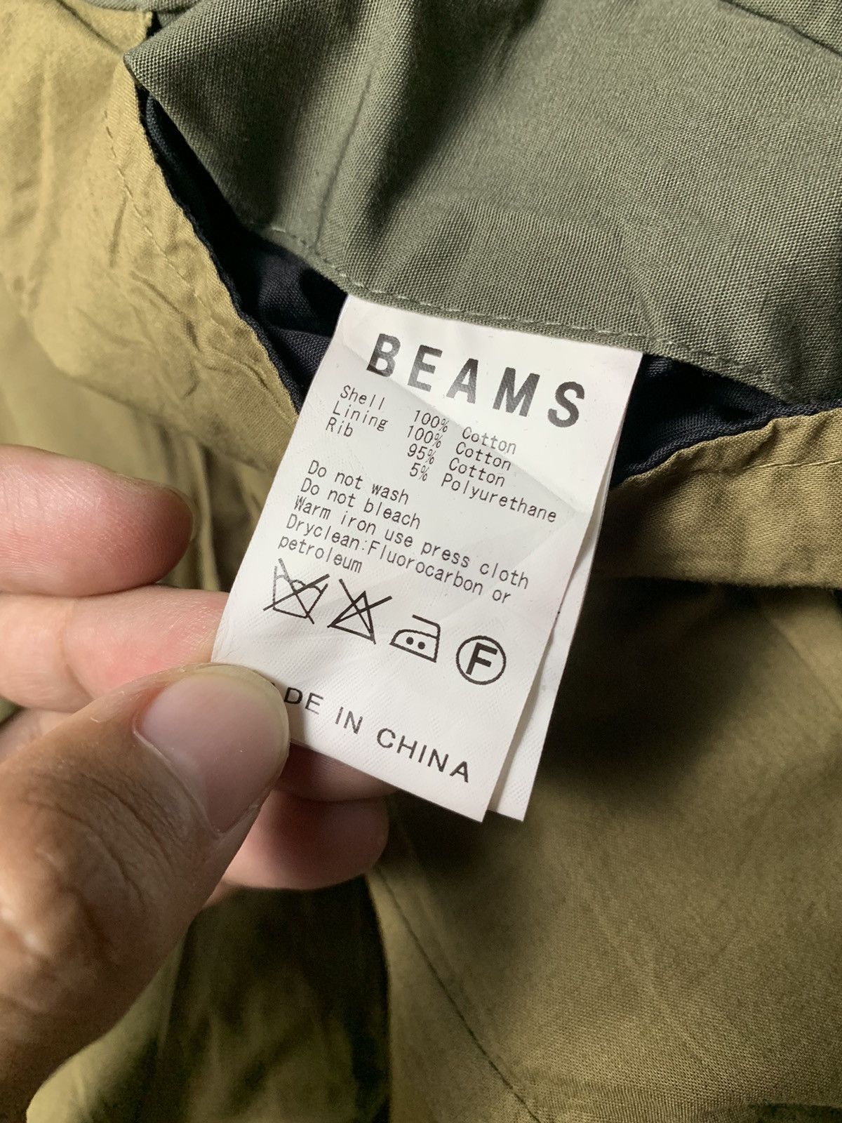Beams Plus 2000s Beams Faded Military Bomber Jacket Size US M / EU 48-50 / 2 - 7 Thumbnail