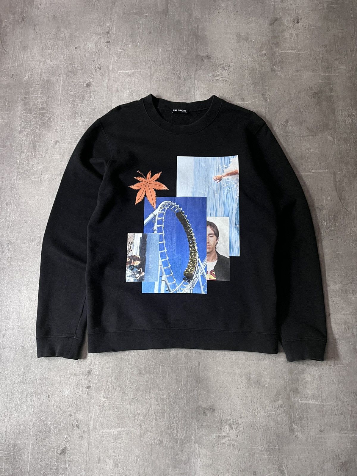 Raf Simons Raf Simons S/S 15 Rollercoaster collage sweatshirt Size US M / EU 48-50 / 2 - 1 Thumbnail