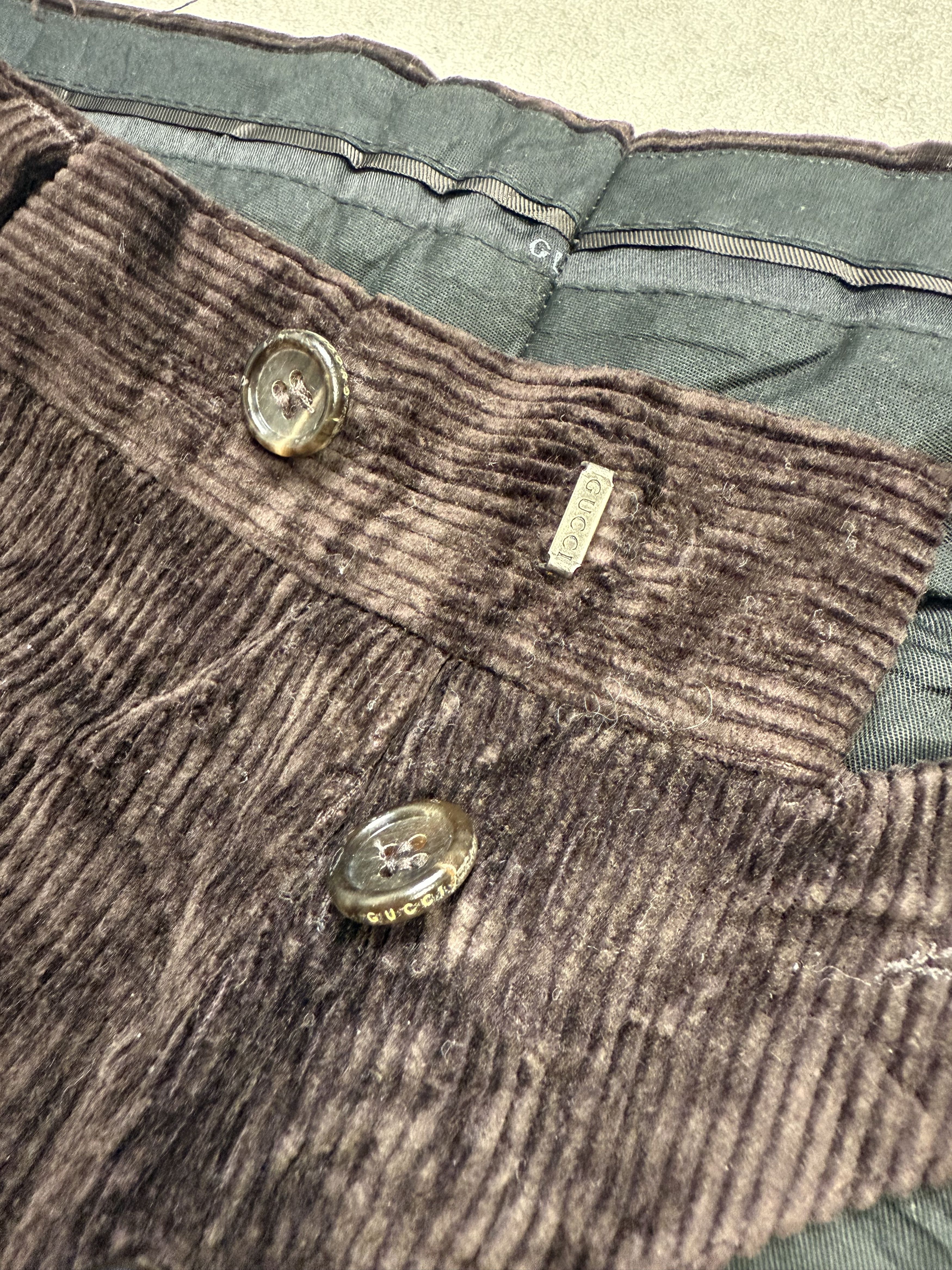 Gucci Vintage Gucci Corduroy Pants Size US 30 / EU 46 - 7 Thumbnail