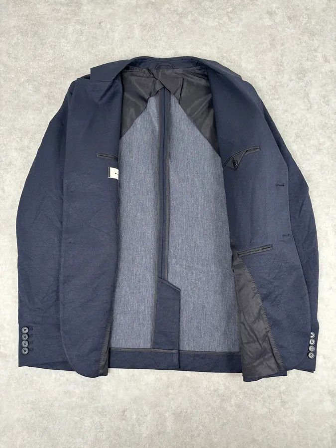 Marni Marni Navy Wool Classy Blazer Jacket Size 44R - 7 Thumbnail