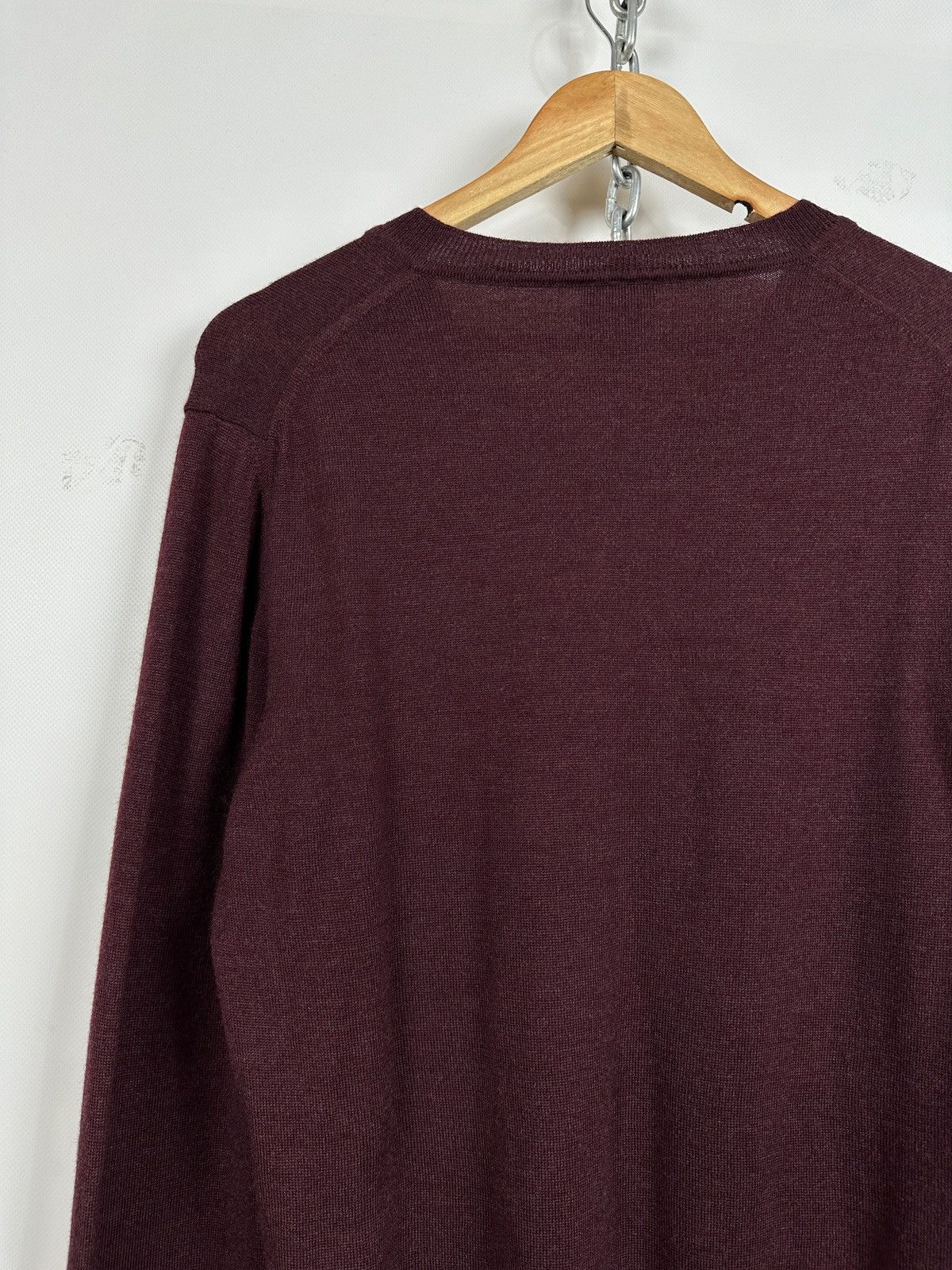 Vivienne Westwood Vivienne Westwood Wool V Neck Jumper Sweater Size US L / EU 52-54 / 3 - 12 Thumbnail