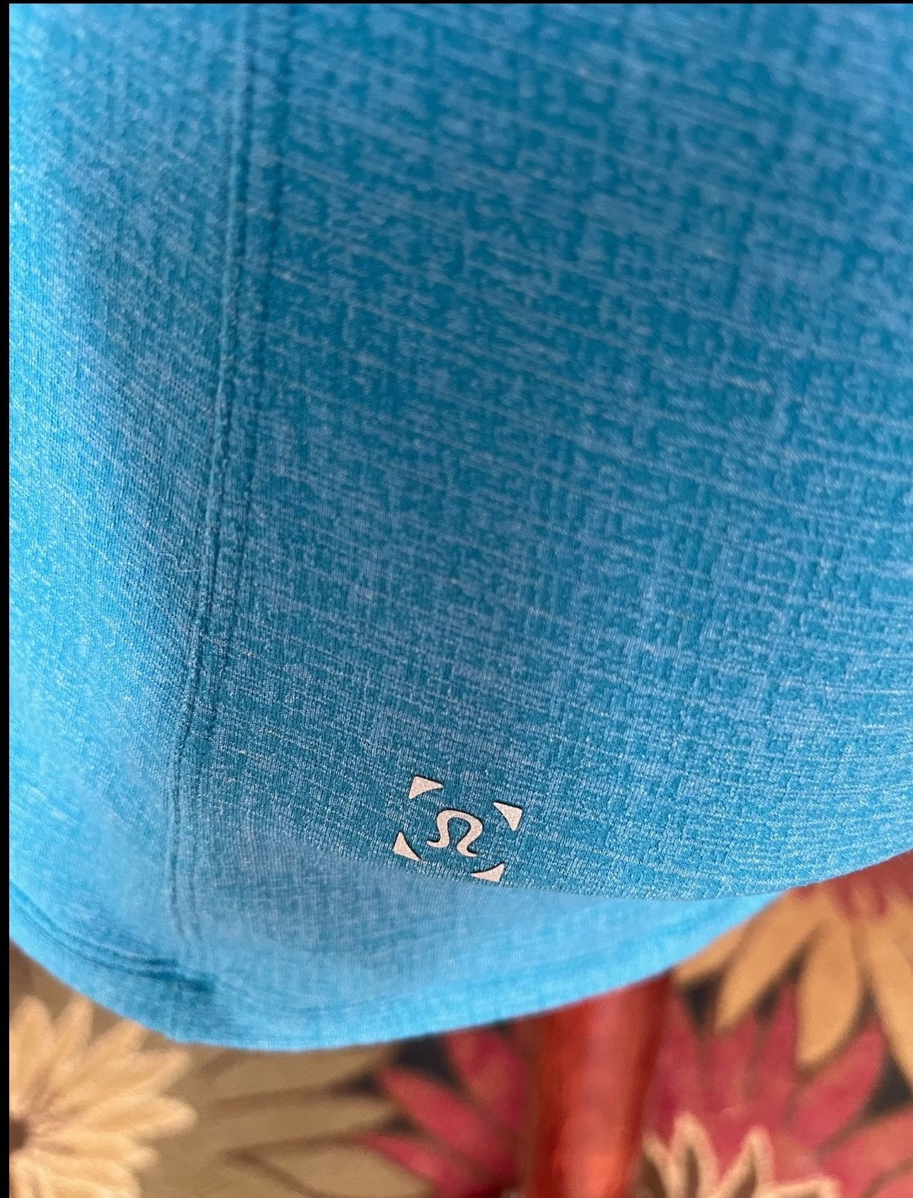 Lululemon PreOwned Lululemon T-Shirt Blue Green Men's Large Activewear Size US L / EU 52-54 / 3 - 3 Thumbnail