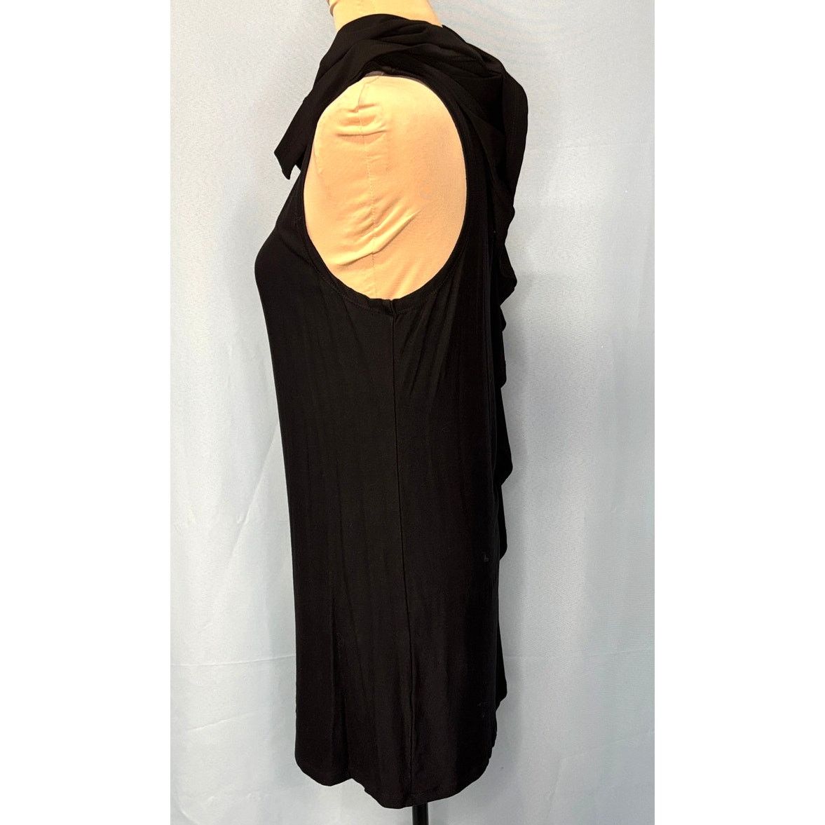 JB by JULIE BROWN One Shoulder Mini Cape Dress Black | L -  wpequipmentugltd.com