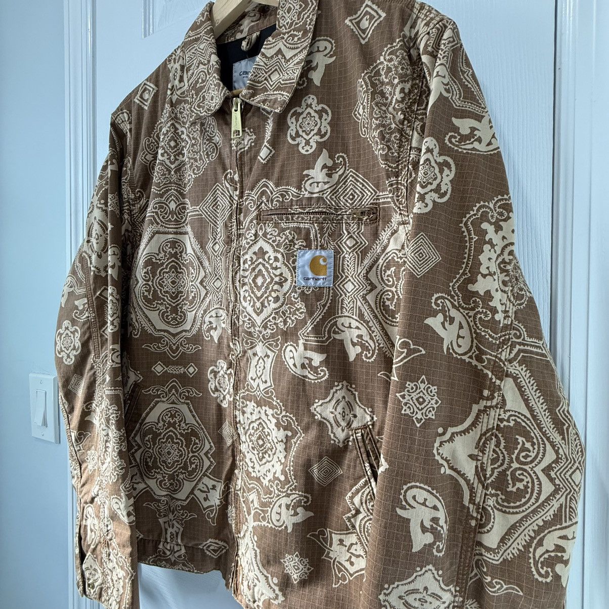 Carhartt Wip Carhartt WIP Detroit Paisley Jacket Size US M / EU 48-50 / 2 - 2 Thumbnail