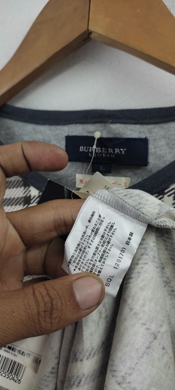 Burberry BURBERRY LONDON GRANMARFIL NOVACHEK NEW OLD STOCK Size L / US 10 / IT 46 - 12 Thumbnail