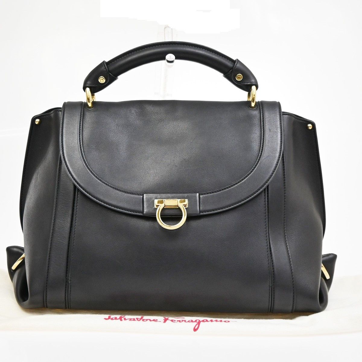 Salvatore Ferragamo Salvatore Ferragamo Sofia Satchel Leather Size ONE SIZE - 1 Thumbnail