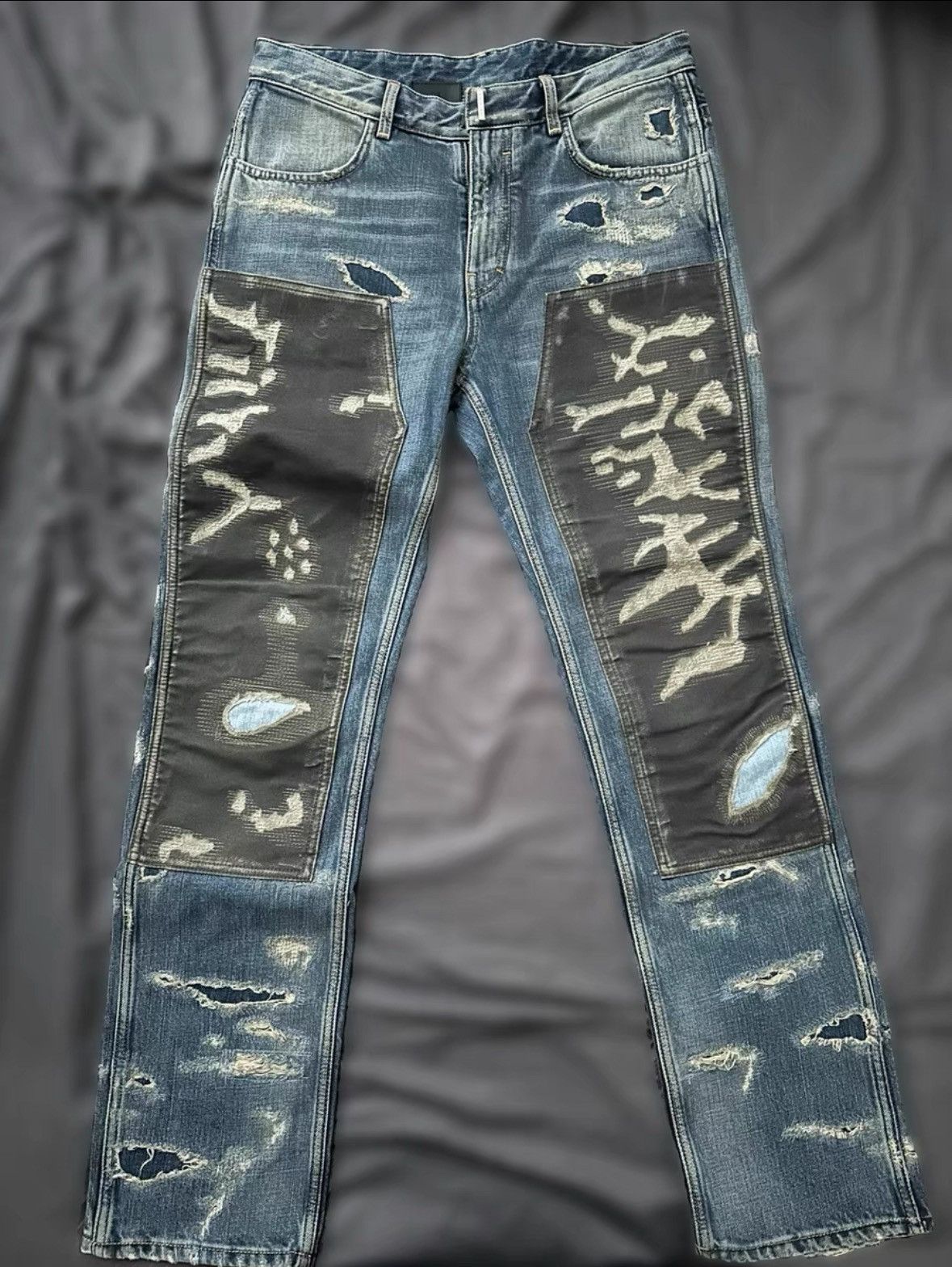 Givenchy × MMW Givenchy Boro Jeans | Grailed